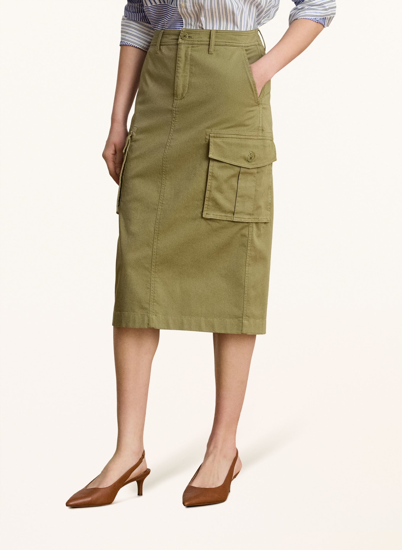 LAUREN RALPH LAUREN Cargorock: OLIV