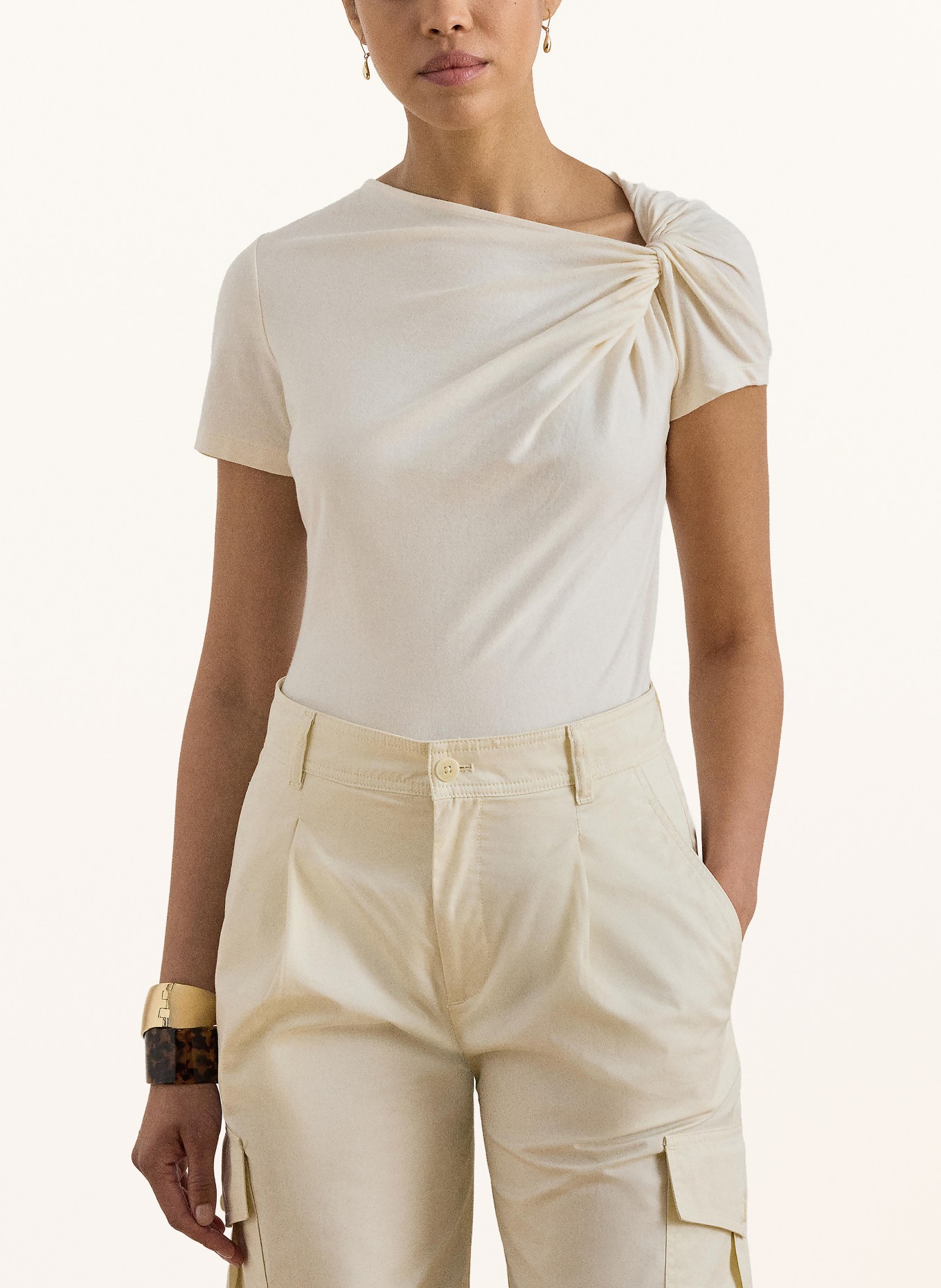 LAUREN RALPH LAUREN T-shirt: CRÈME