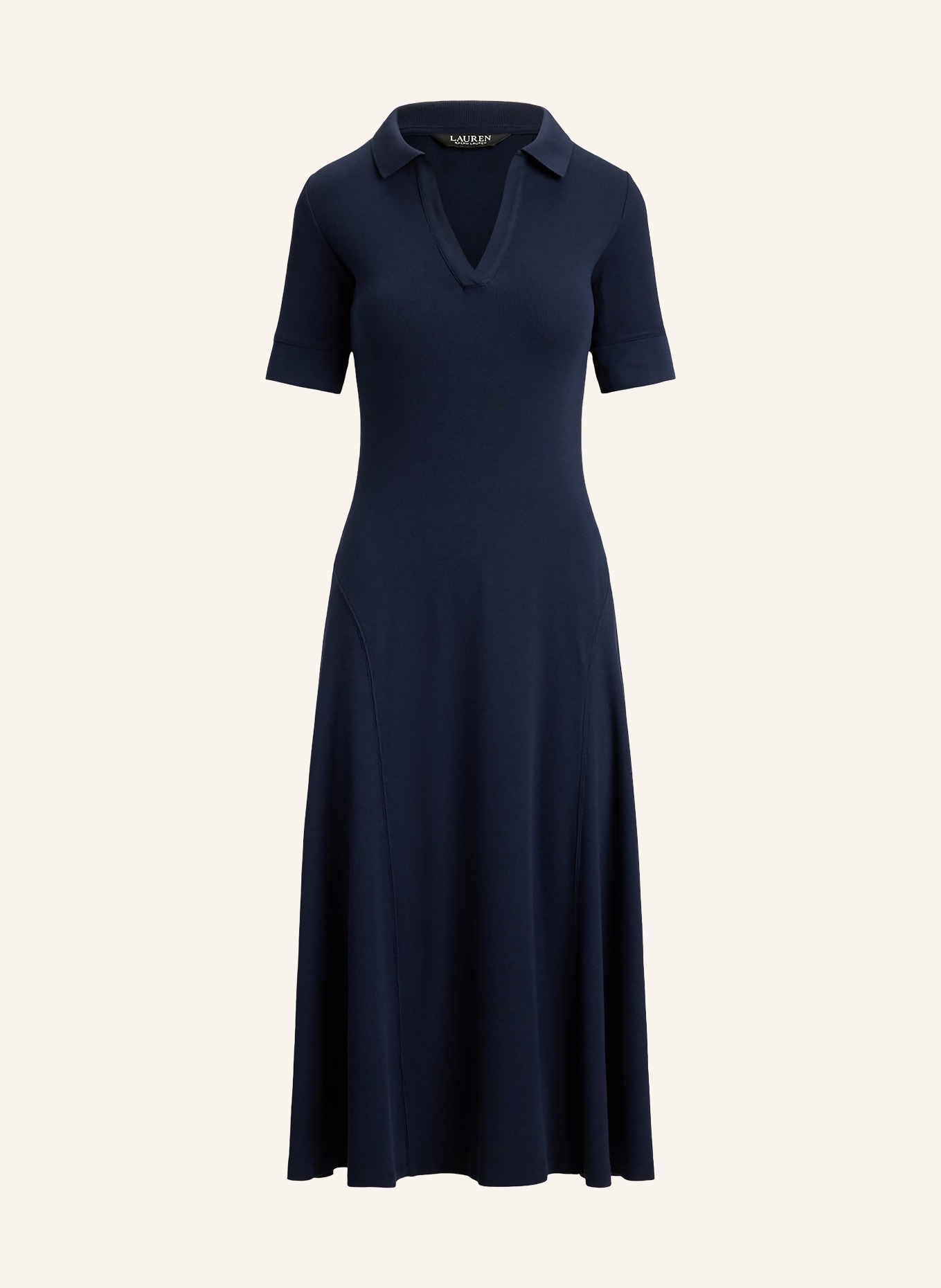 LAUREN RALPH LAUREN Jersey-polojurk: DONKERBLAUW