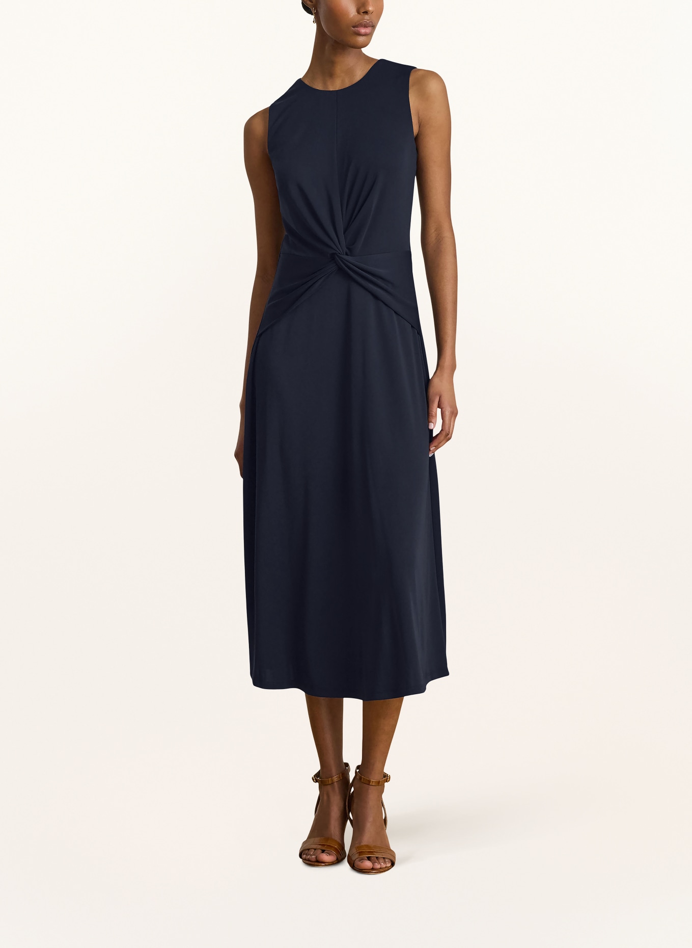 LAUREN RALPH LAUREN Jerseykleid: DUNKELBLAU