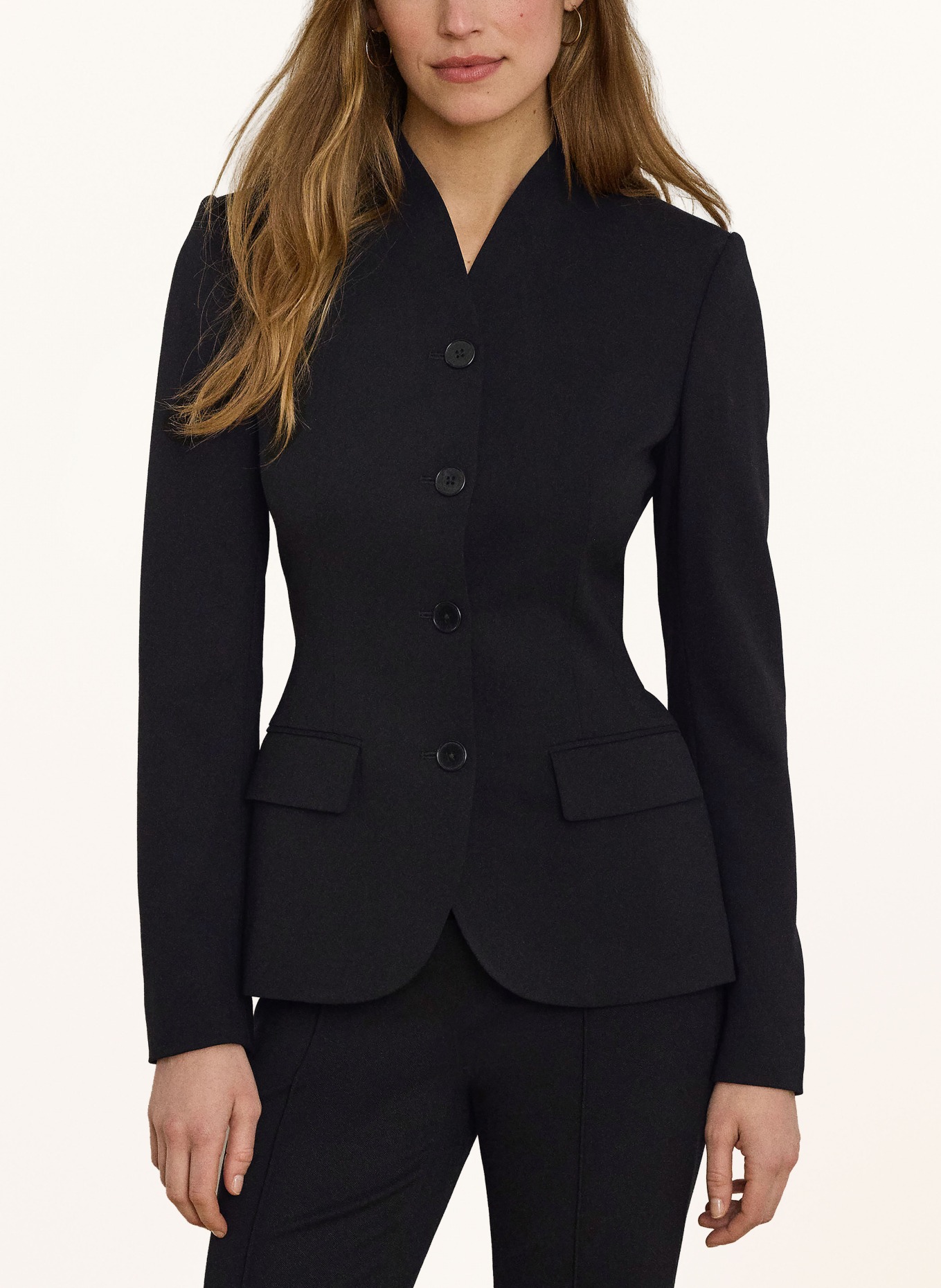 LAUREN RALPH LAUREN Blazer: ZWART