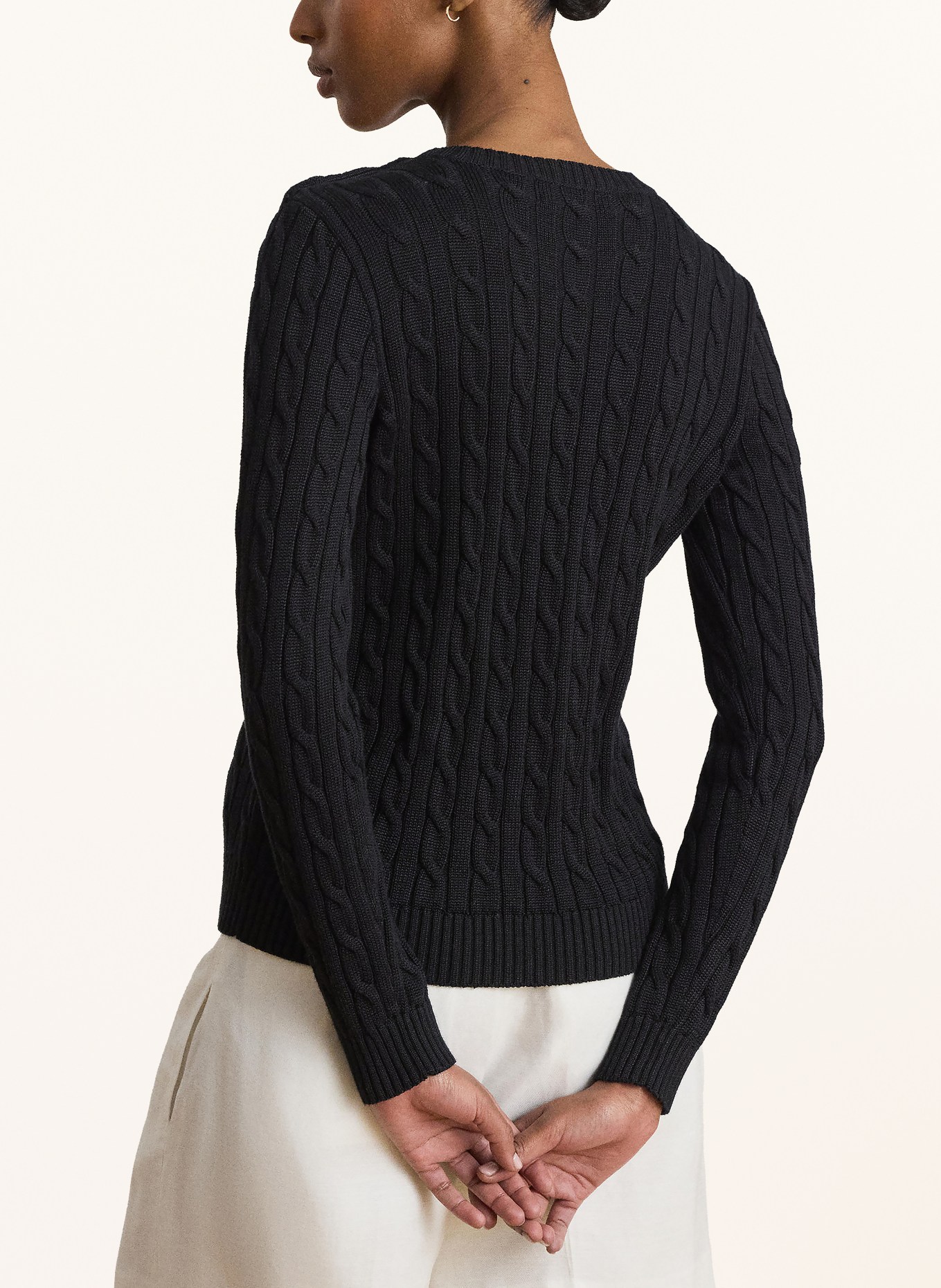 LAUREN RALPH LAUREN Sweaters: BLACK