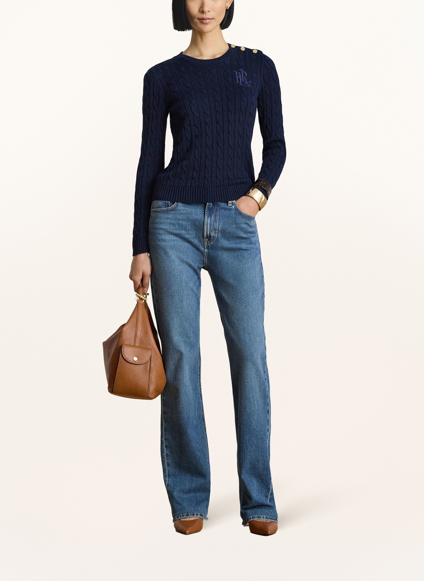 LAUREN RALPH LAUREN Sweaters: DARK BLUE