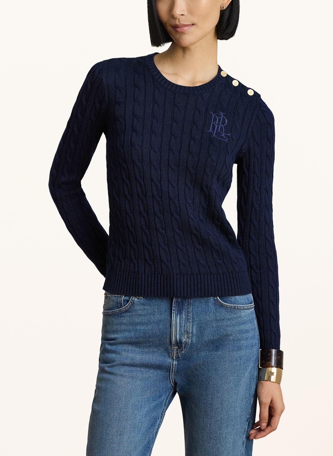 LAUREN RALPH LAUREN Sweaters: DARK BLUE