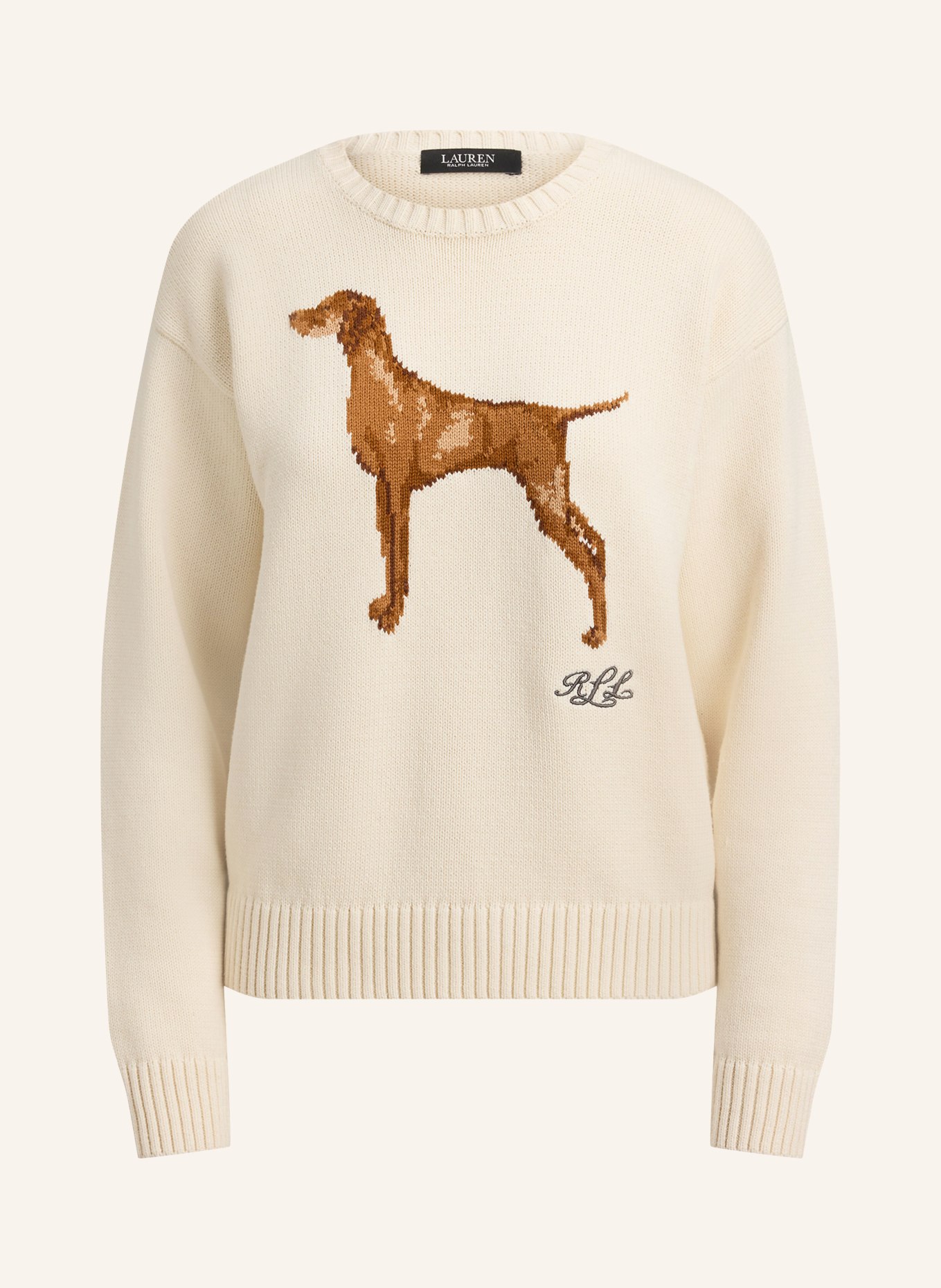 LAUREN RALPH LAUREN Trui: BEIGE