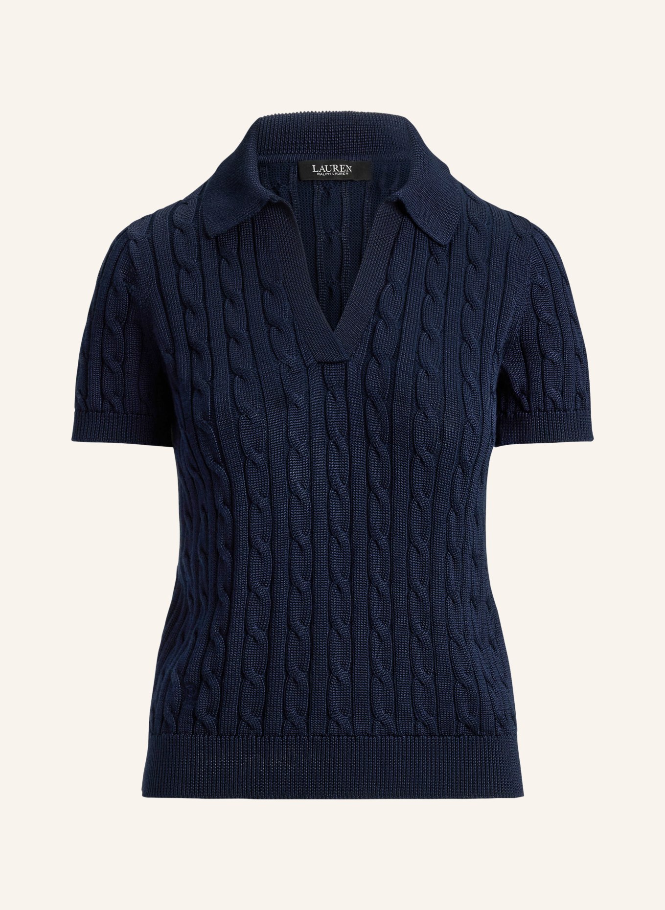 LAUREN RALPH LAUREN Strickshirt: DUNKELBLAU