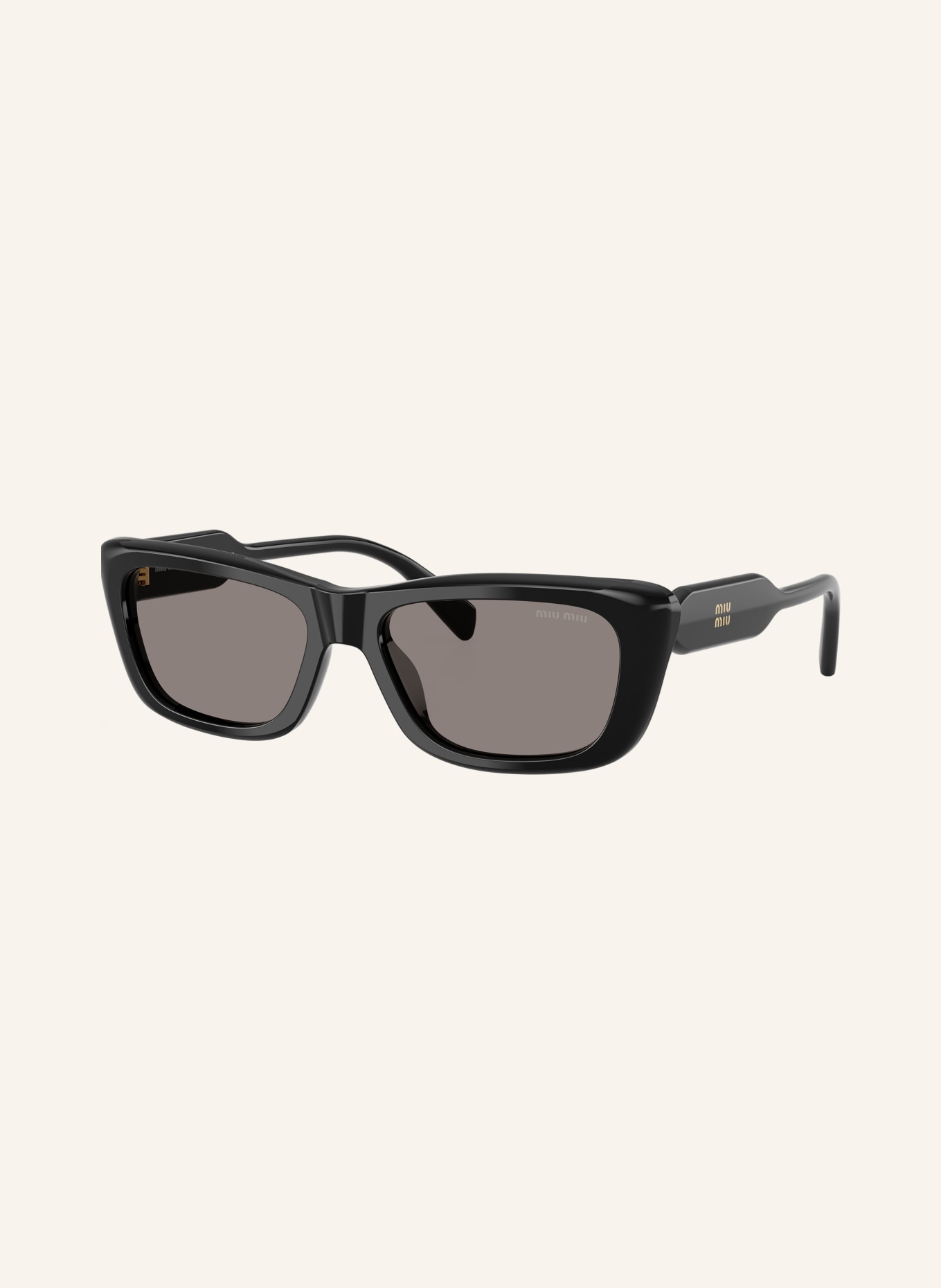 MIU MIU Sonnenbrille MU B12S: SCHWARZ/ GRAU