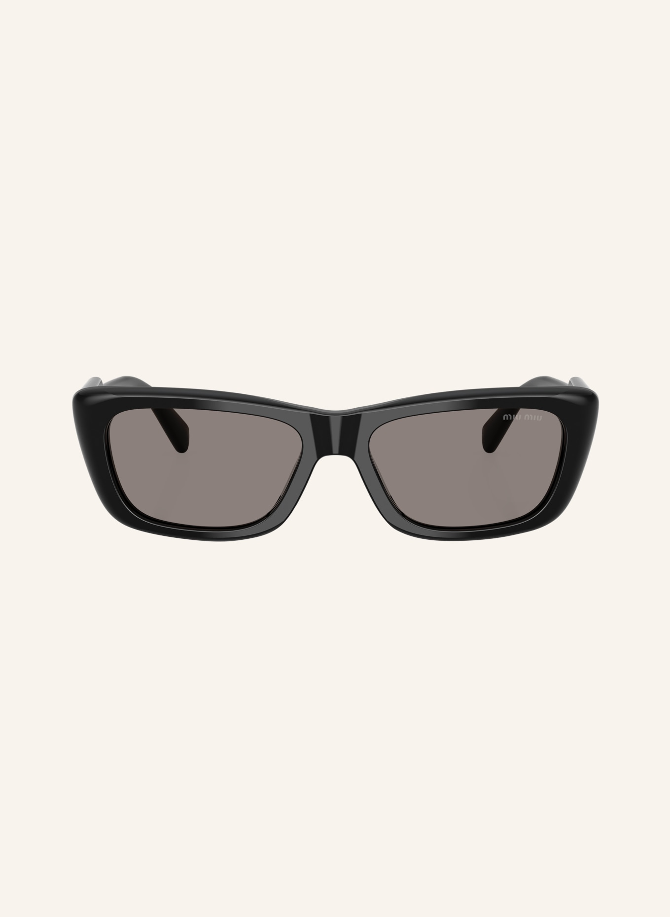 MIU MIU Sonnenbrille MU B12S: SCHWARZ/ GRAU