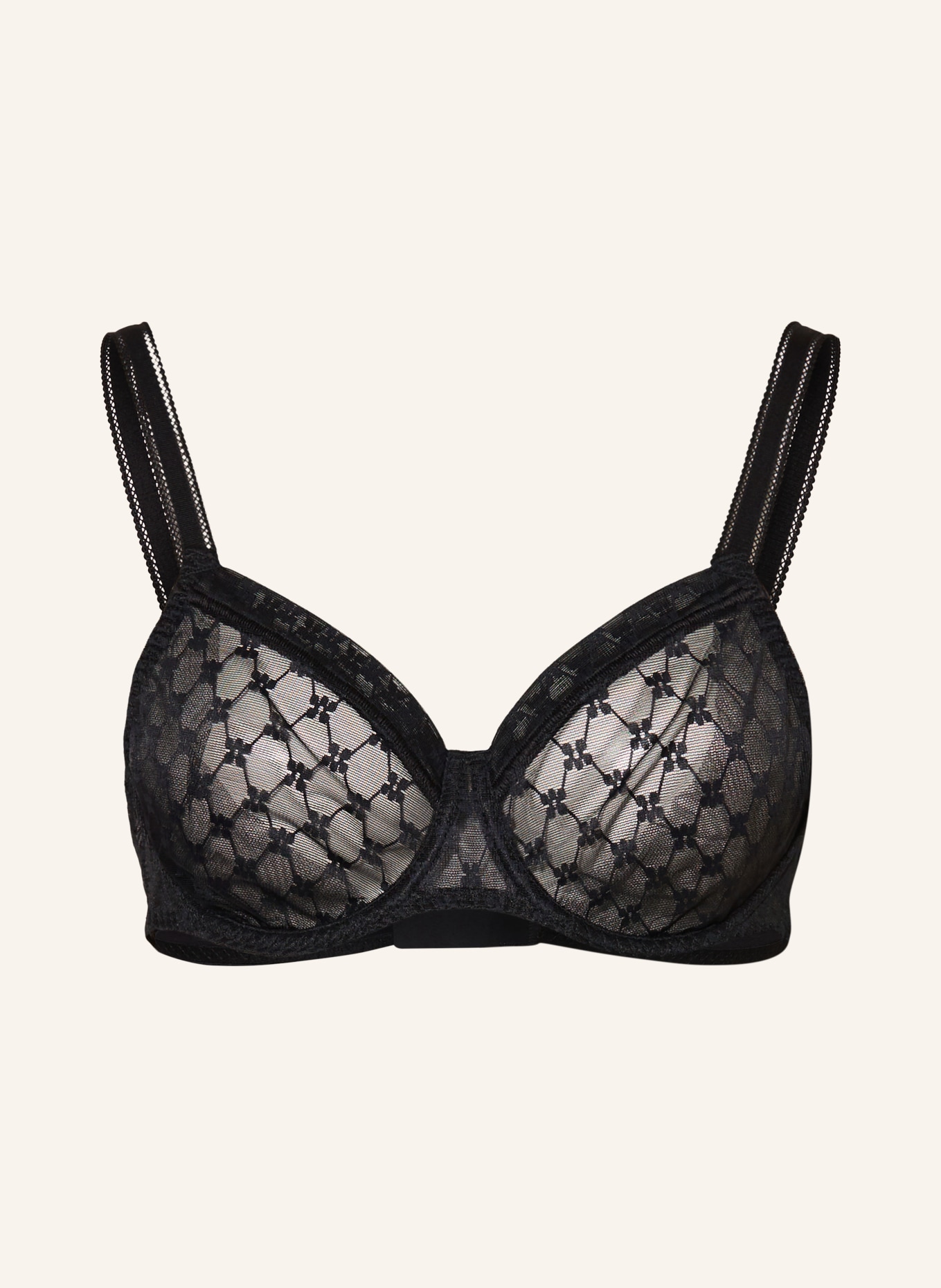 SIMONE PÉRÈLE Soutien-gorge à armatures PLUME: NOIR
