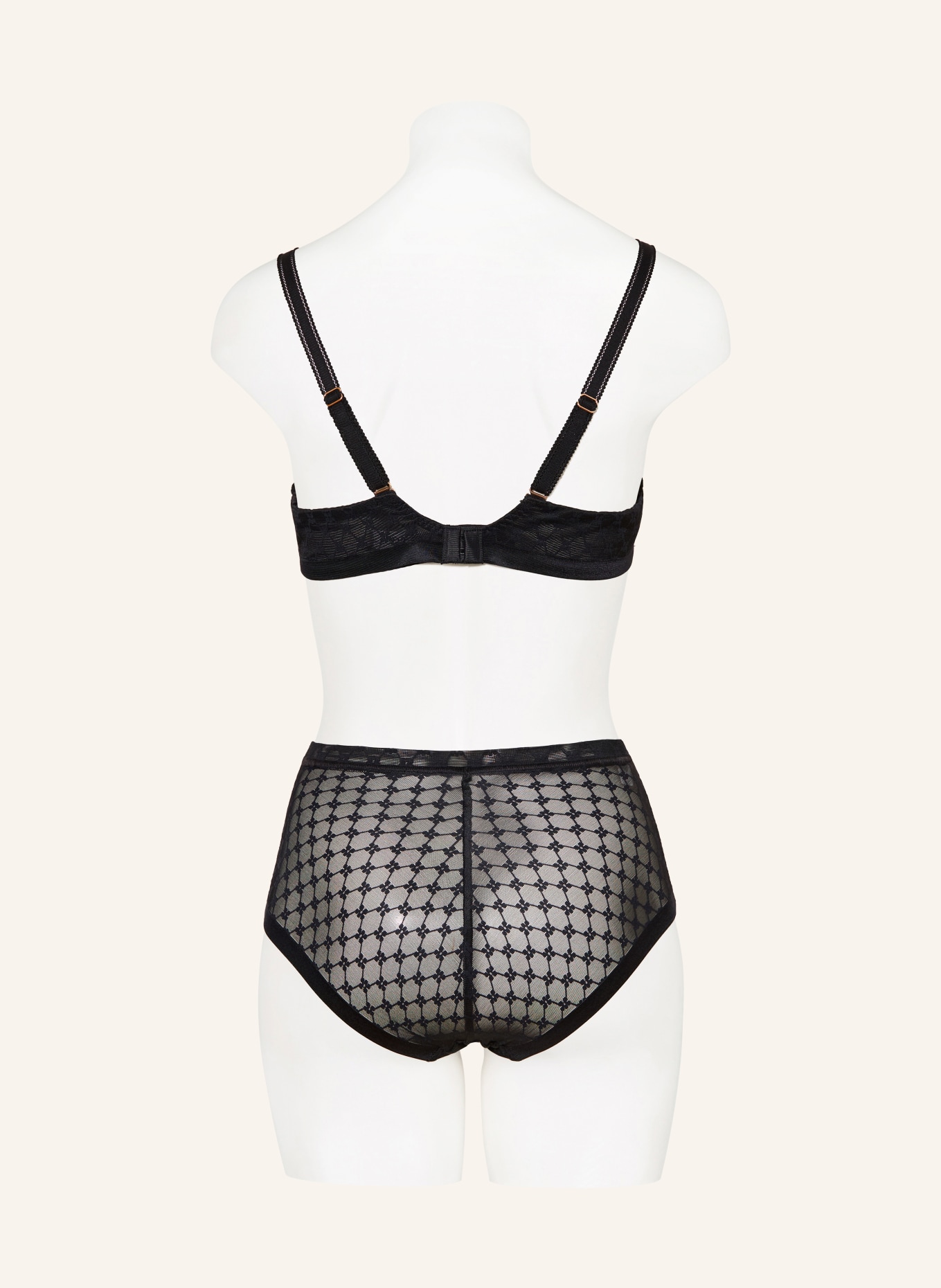 SIMONE PÉRÈLE Soutien-gorge à armatures PLUME: NOIR