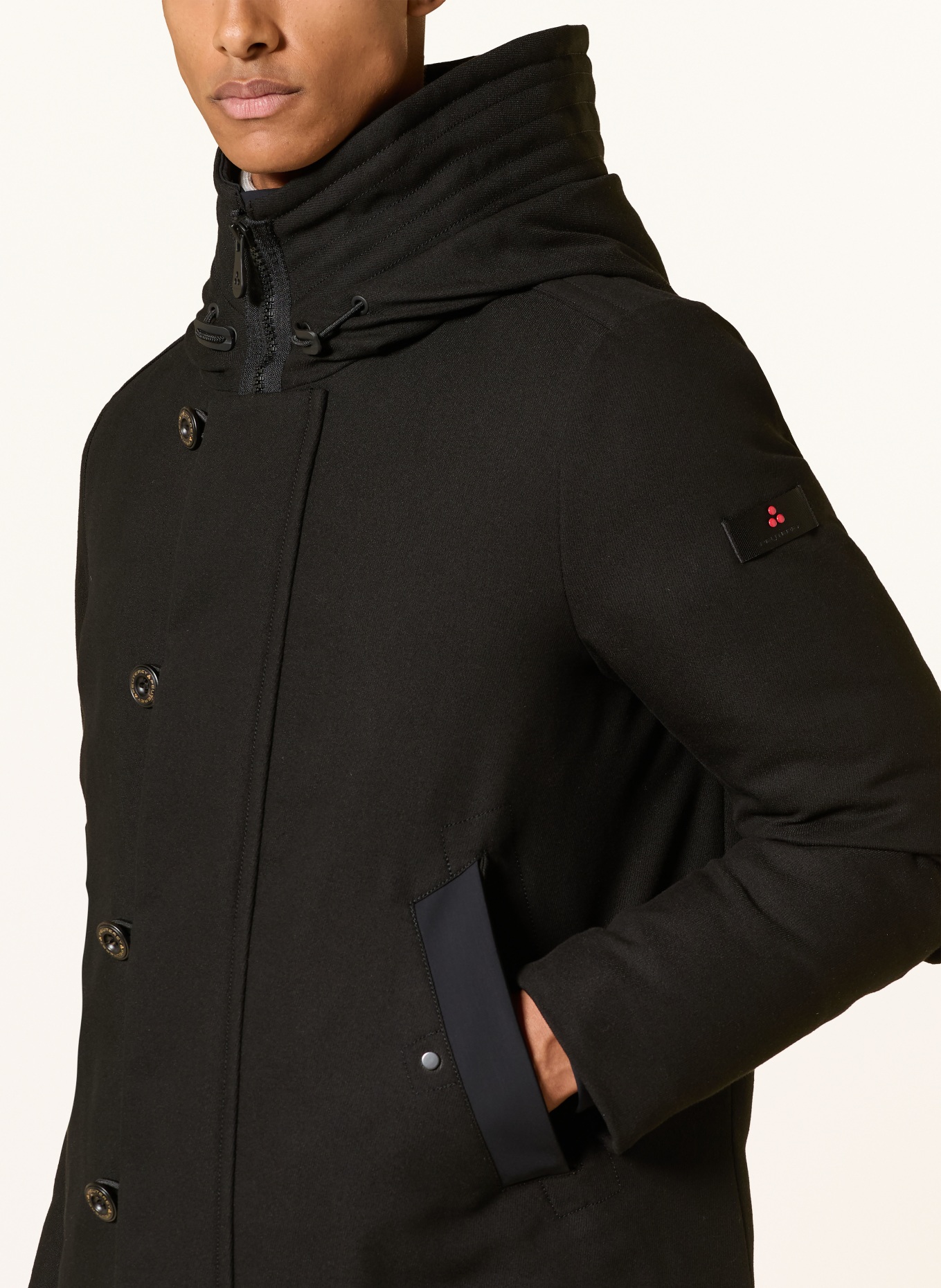 PEUTEREY Daunenparka KASA KI 05: SCHWARZ