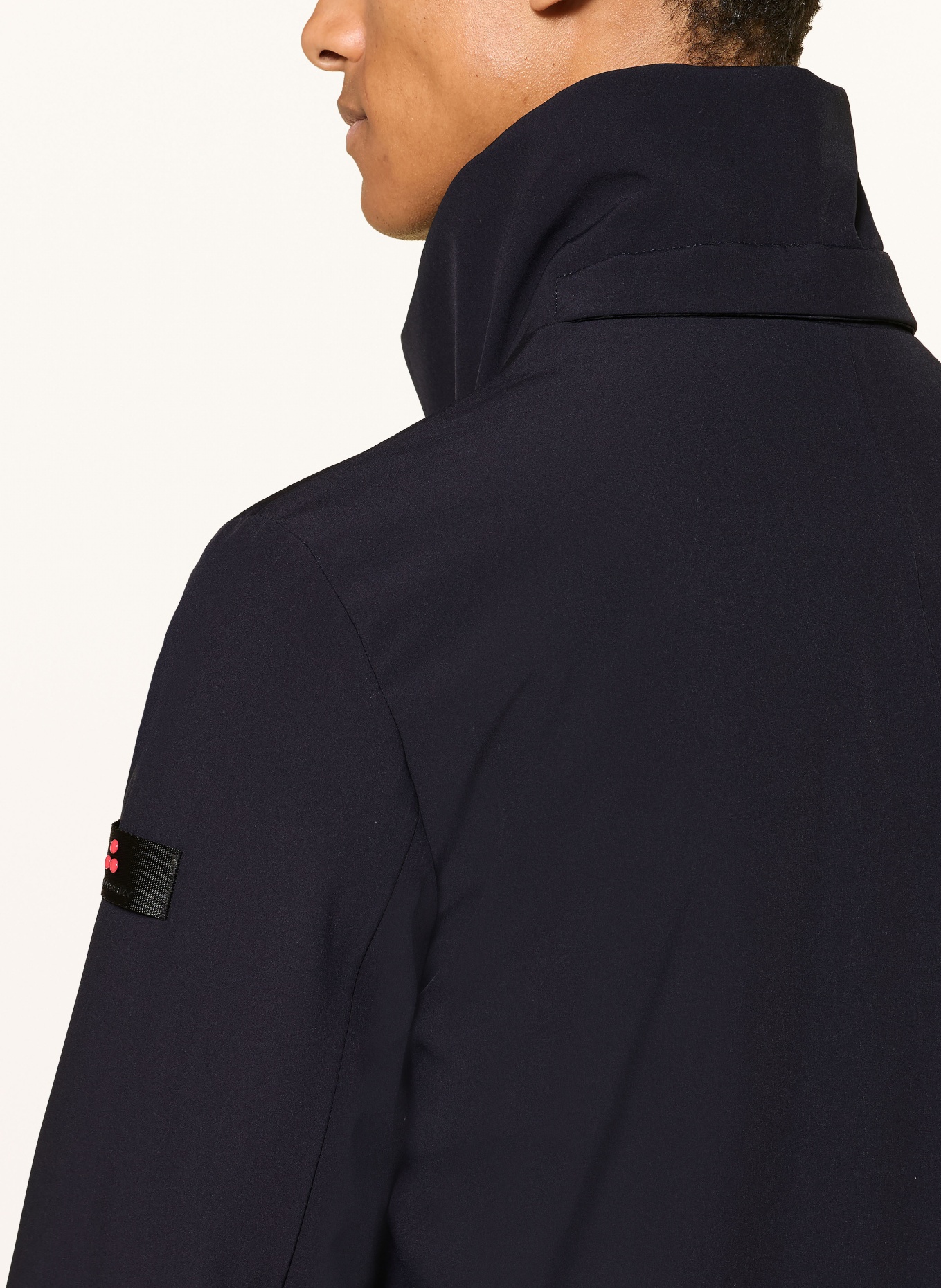 PEUTEREY ALBALI-Parka met afneembare capuchon: DONKERBLAUW