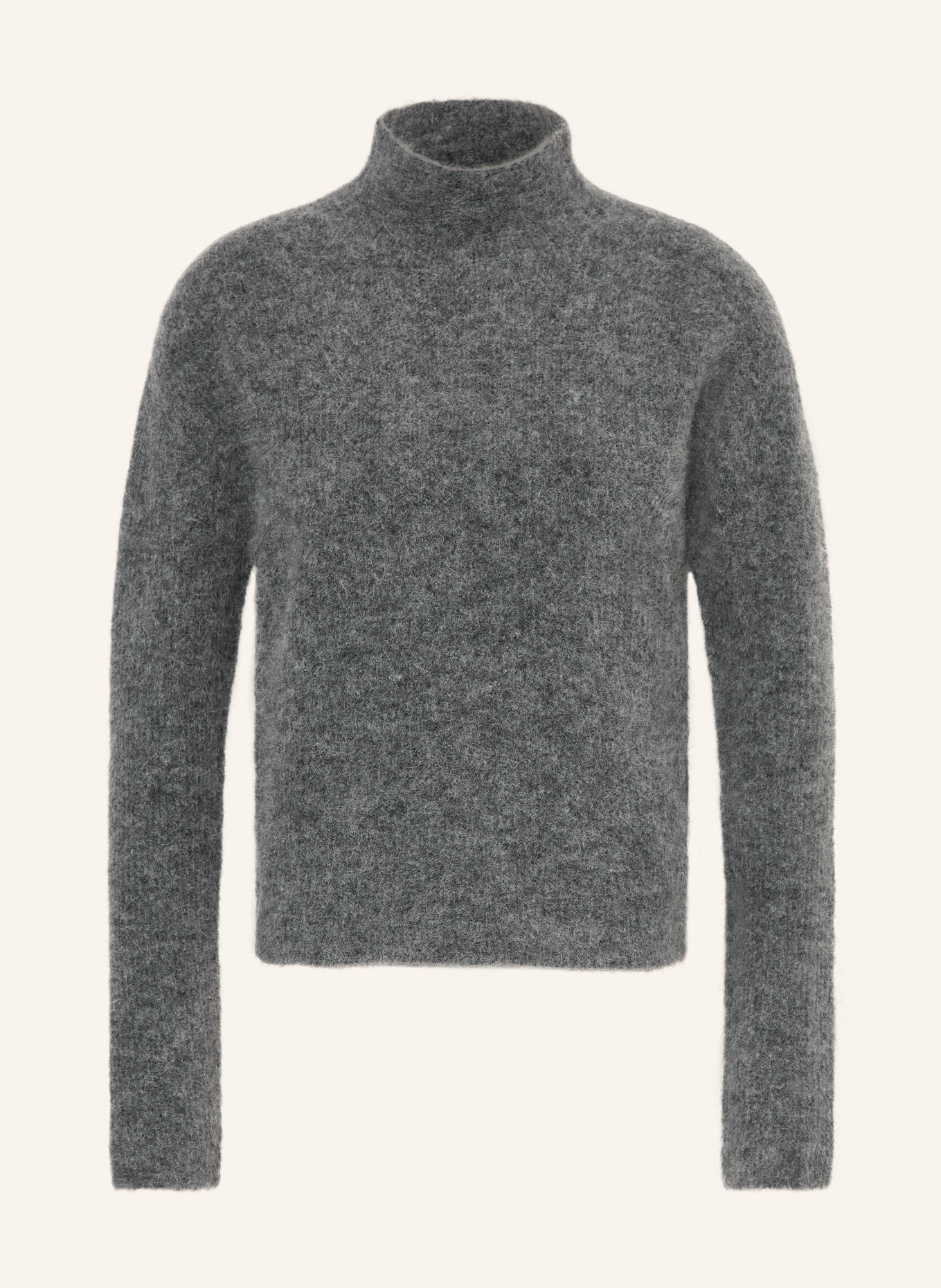 darling harbour Pullover mit Alpaka: GREY MELANGE