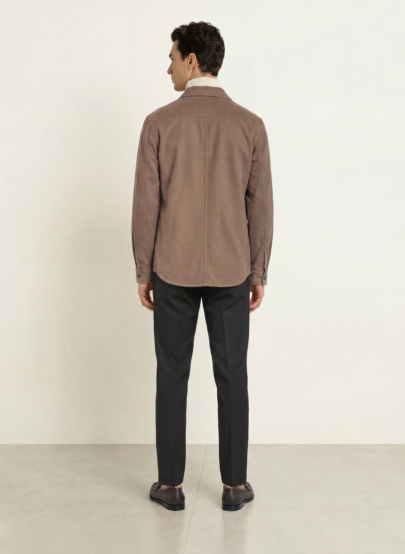 CINQUE CILAZO Relaxed Fit Trousers: BLACK