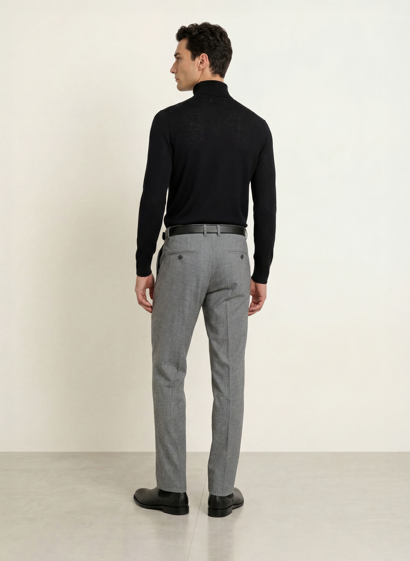 CINQUE CILAZO Relaxed Fit Trousers: GRAY