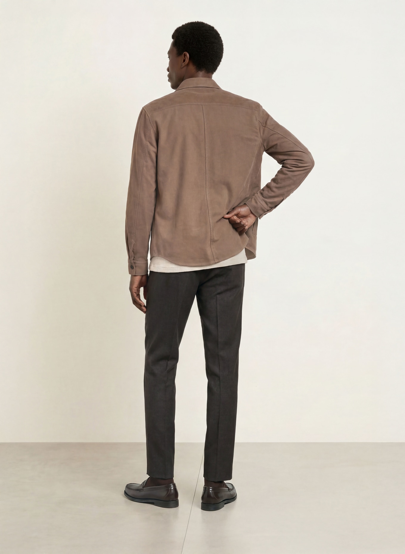 CINQUE Hose CILAZO Relaxed Fit: DUNKELBRAUN
