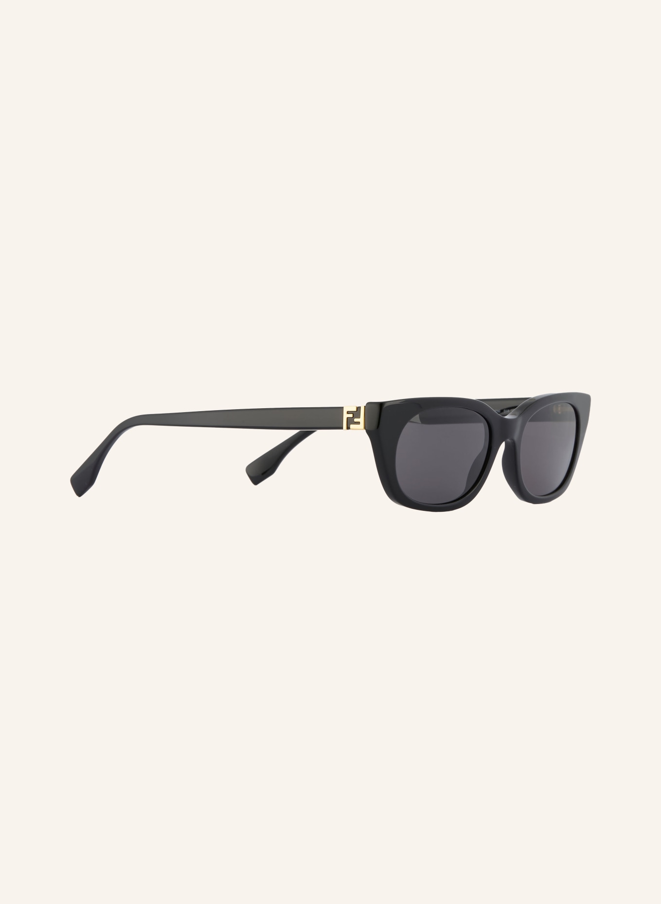 FENDI Sunglasses FN001006: BLACK/DARK GRAY