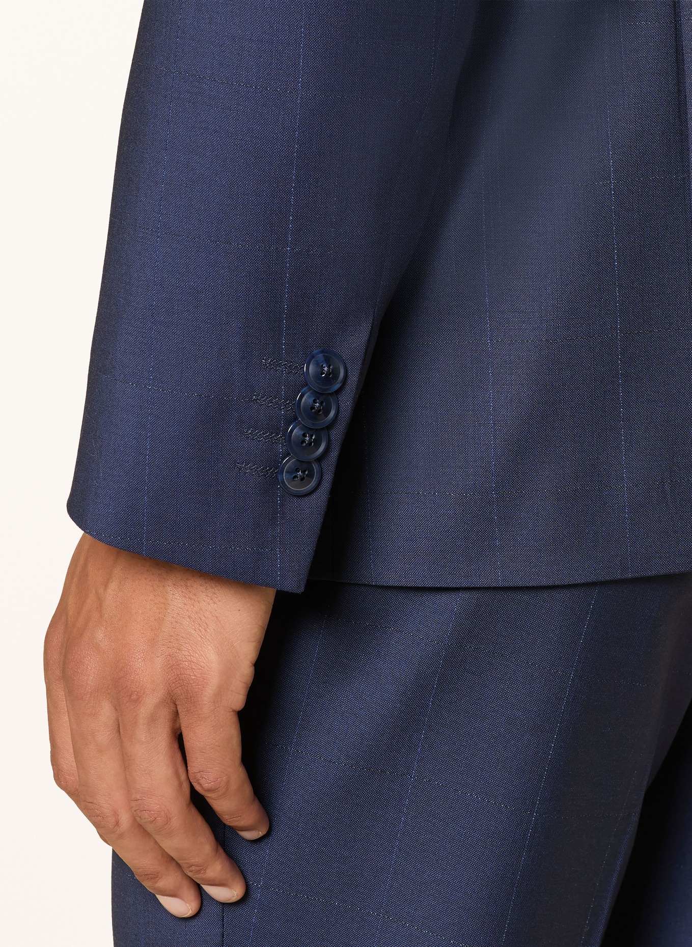 DIGEL Anzug DAREN Modern Fit: DUNKELBLAU / BLAU