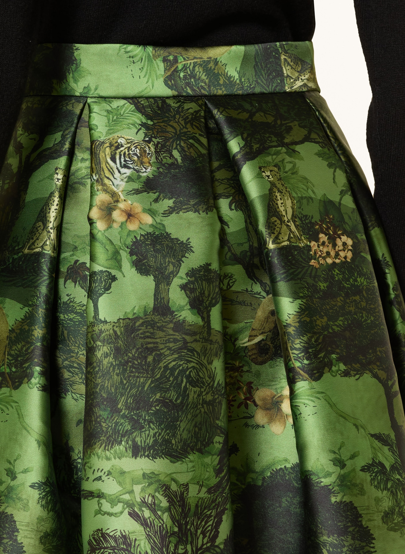 LUNATICA MILANO Rok: GROEN / BEIGE / DONKERGROEN