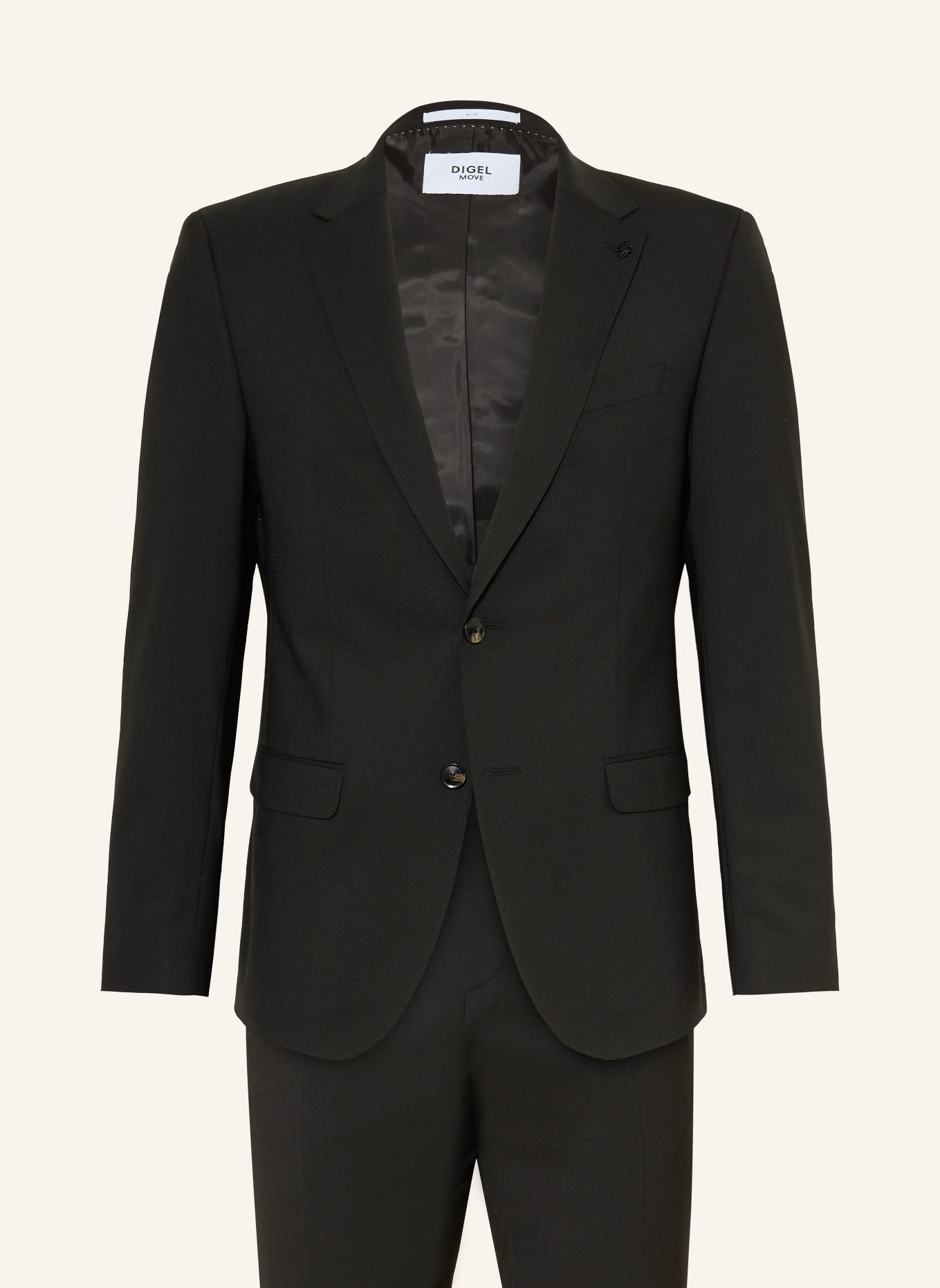 DIGEL move Costume ANTHONY coupe extra slim: NOIR