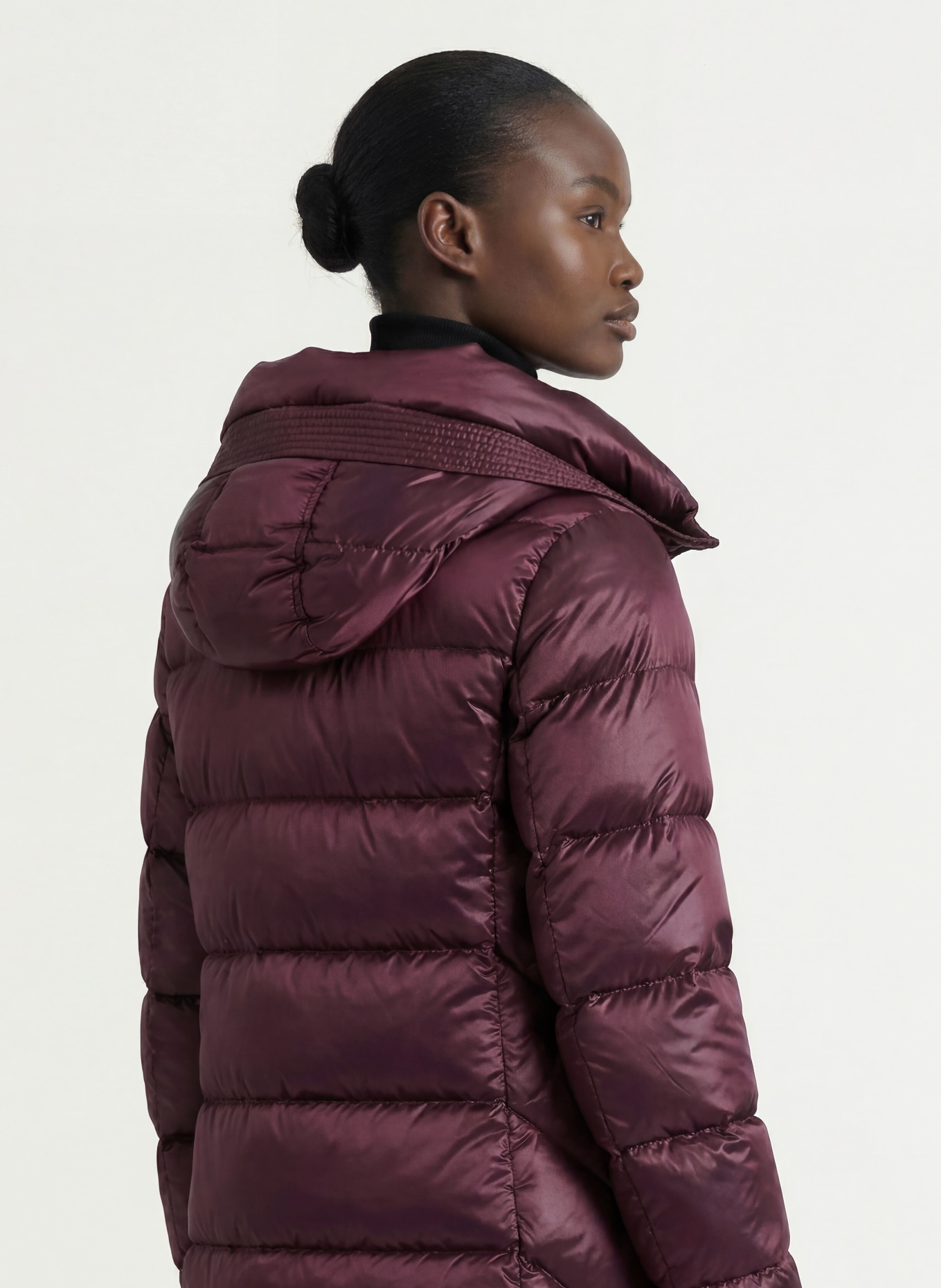 PARAJUMPERS Daunenmantel MARION: DUNKELLILA
