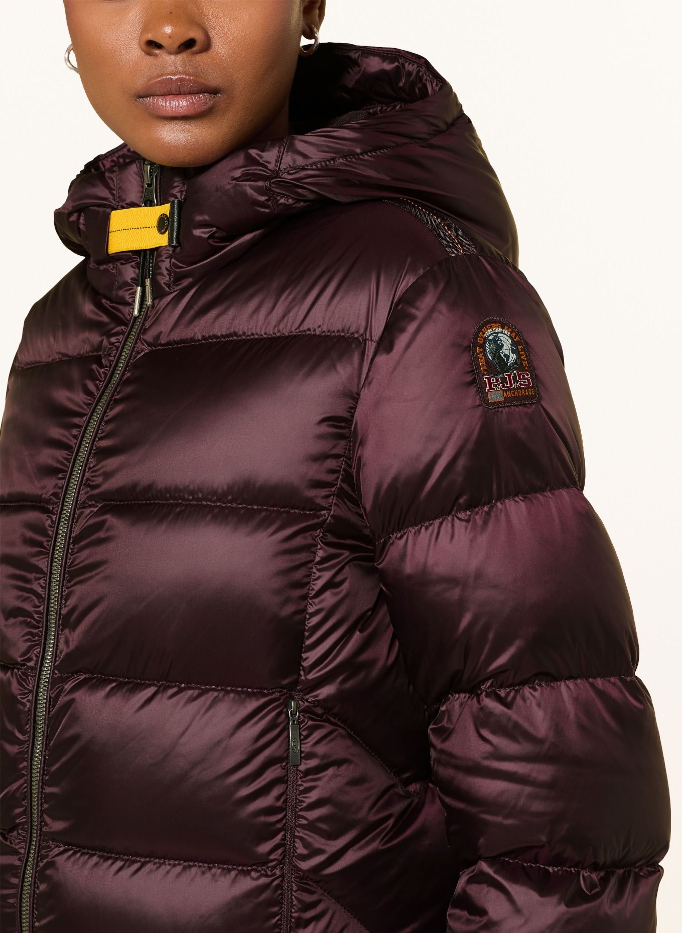 PARAJUMPERS Daunejacke MARIAH: DUNKELROT