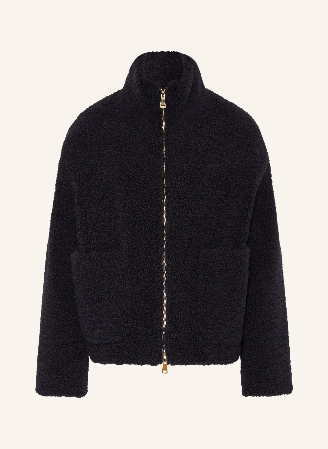 BETTA CORRADI Kunstfell-Jacke: DUNKELBLAU