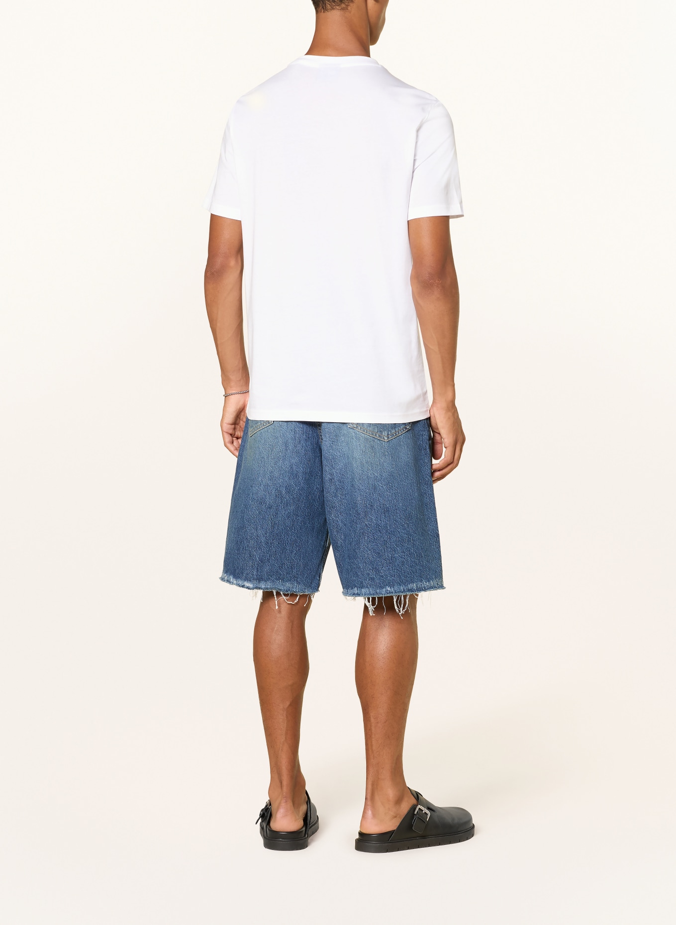 HUGO T-shirt NESPTEE: WIT