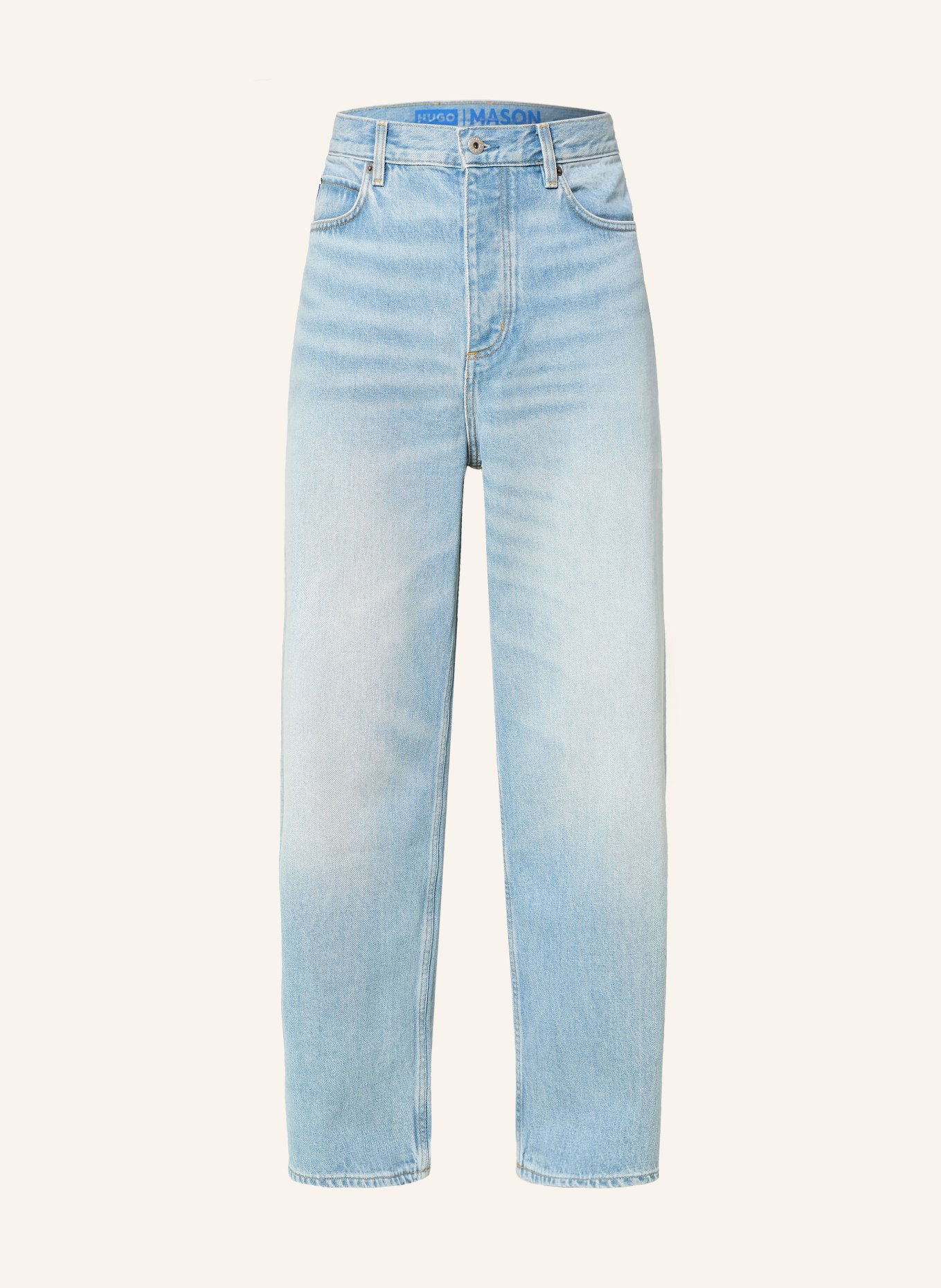 HUGO Jeans MASON Loose Baggy Fit: 452 LIGHT/PASTEL BLUE