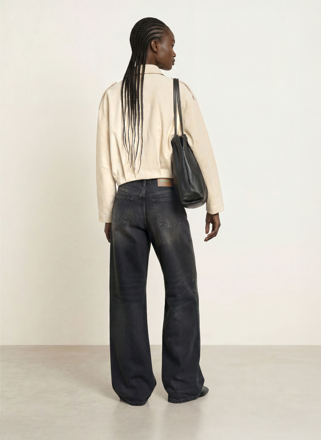 HAIKURE Wide Leg BETHANY: L0938 VINTAGE BLACK