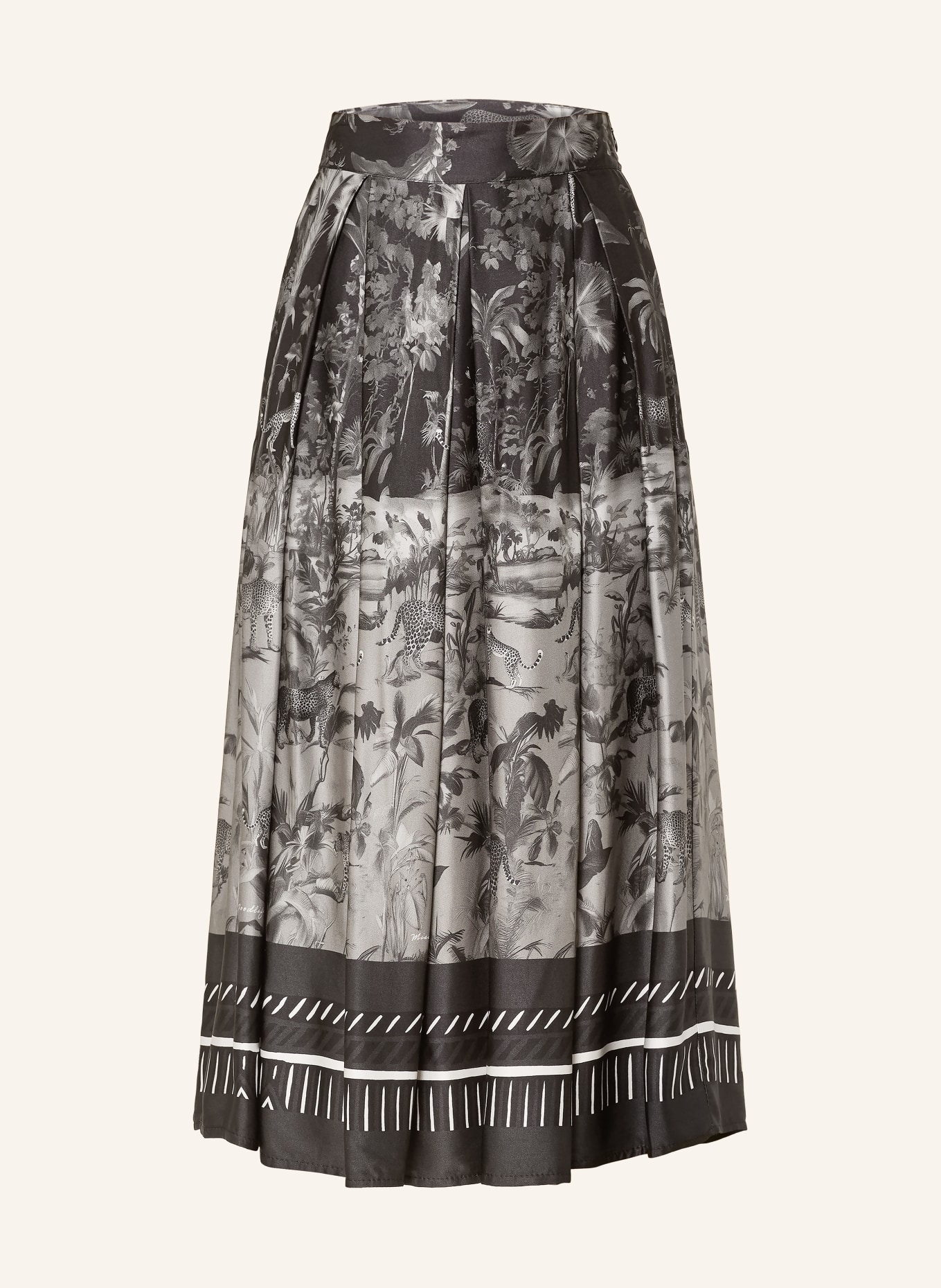miss goodlife Satijnen rok: TAUPE / GRIJS / ZWART