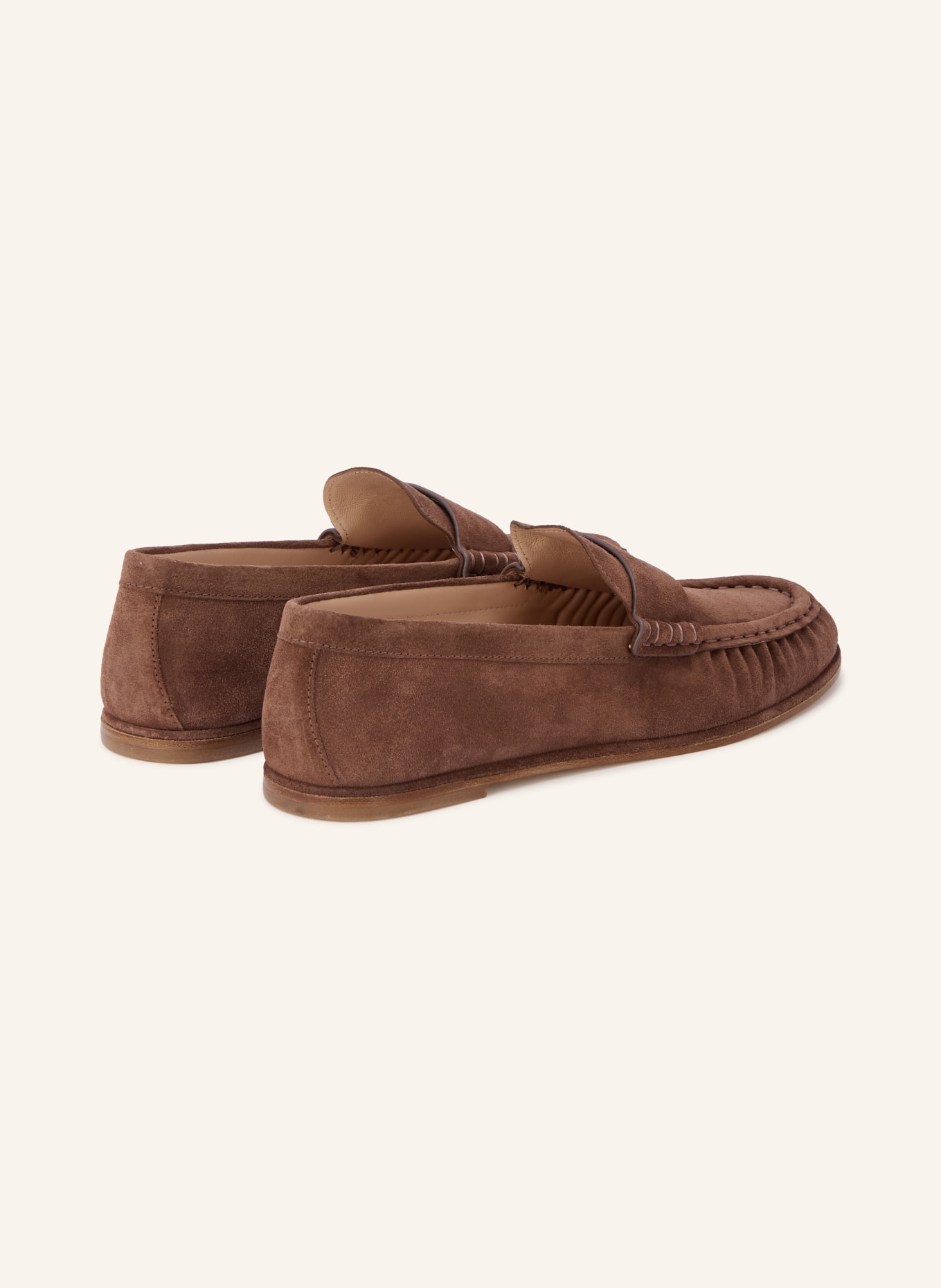 STUART WEITZMAN SPENCER Penny loafer: BROWN