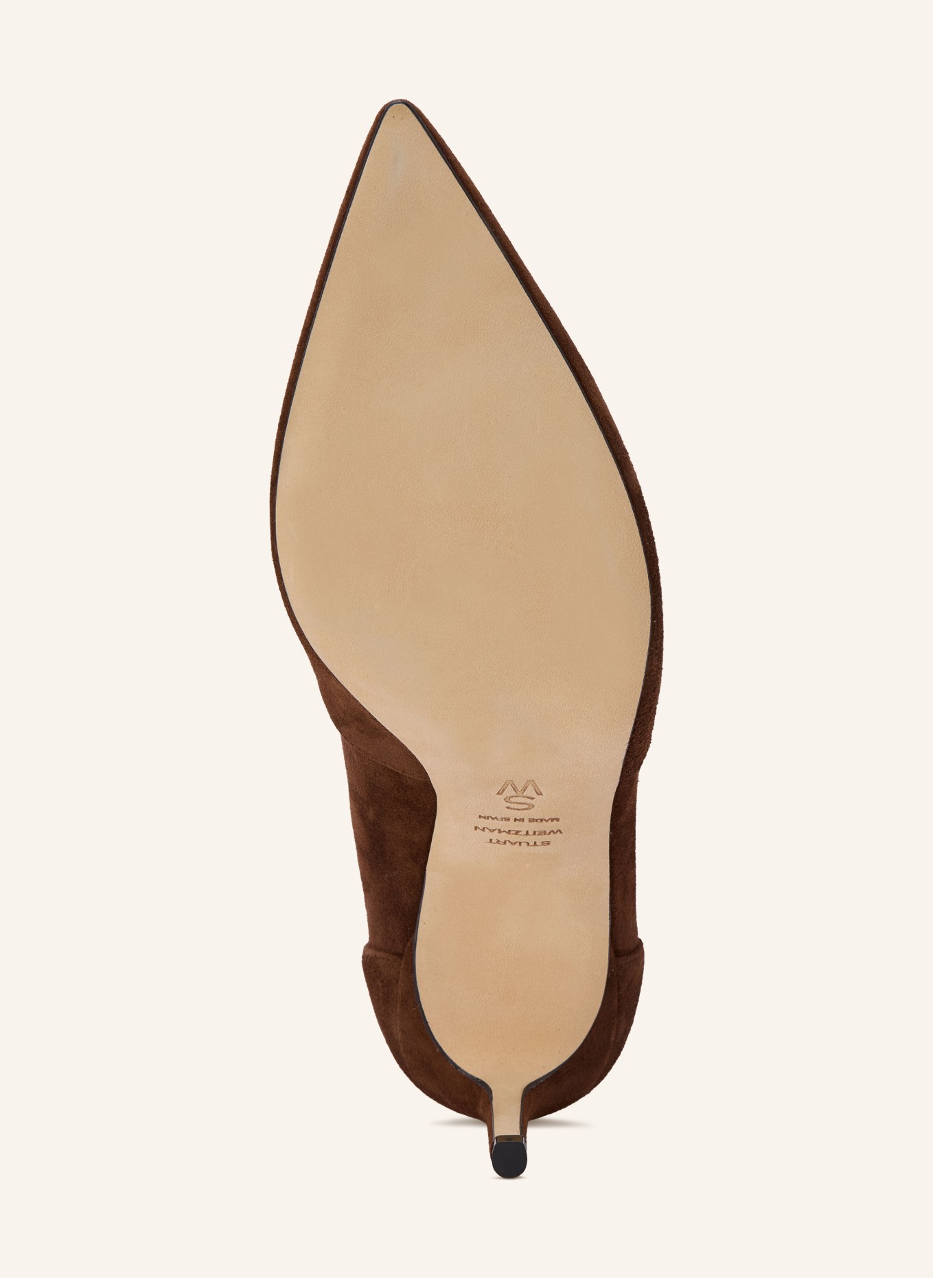 STUART WEITZMAN Stiefel POWER BOOT 75: BRAUN