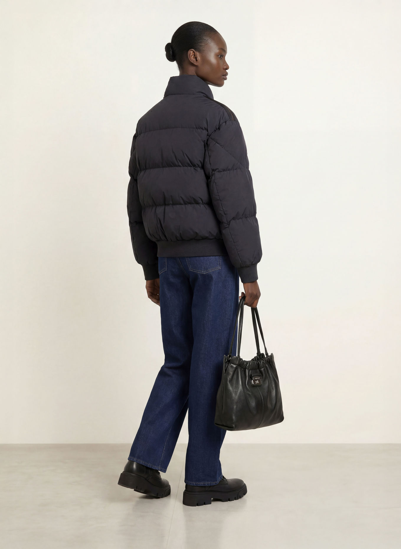 PARAJUMPERS COLLYNIE Down Jacket: BLACK