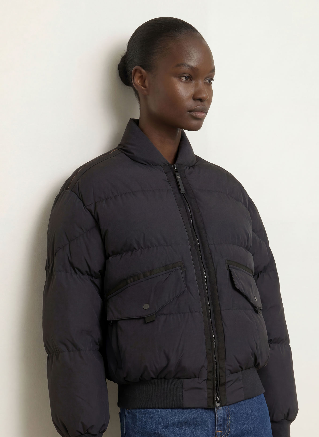 PARAJUMPERS COLLYNIE Down Jacket: BLACK