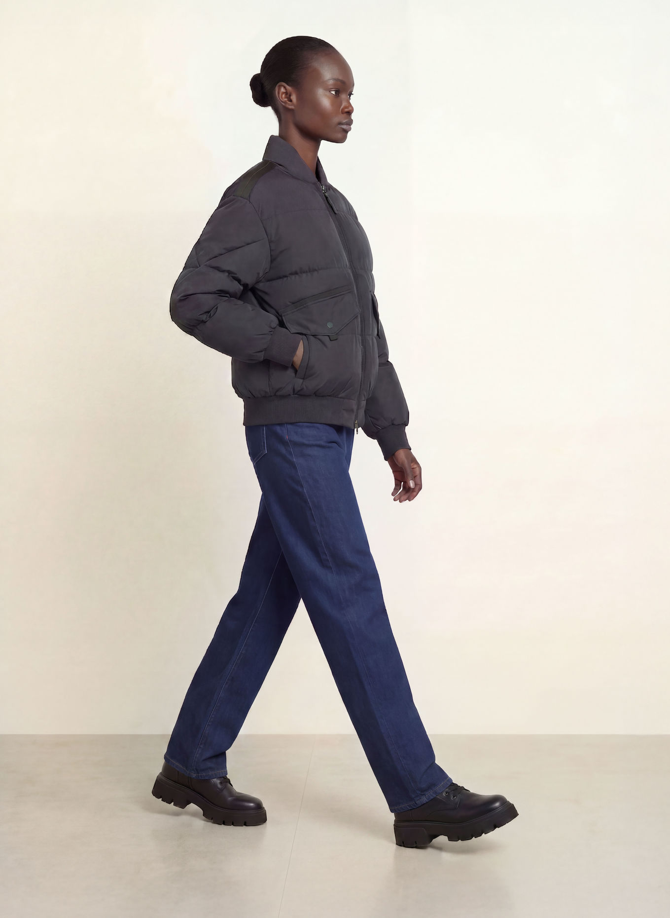 PARAJUMPERS COLLYNIE Down Jacket: BLACK