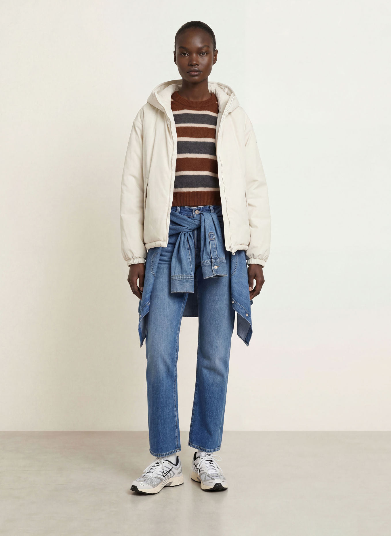 PARAJUMPERS Veste GAFLY: CRÈME