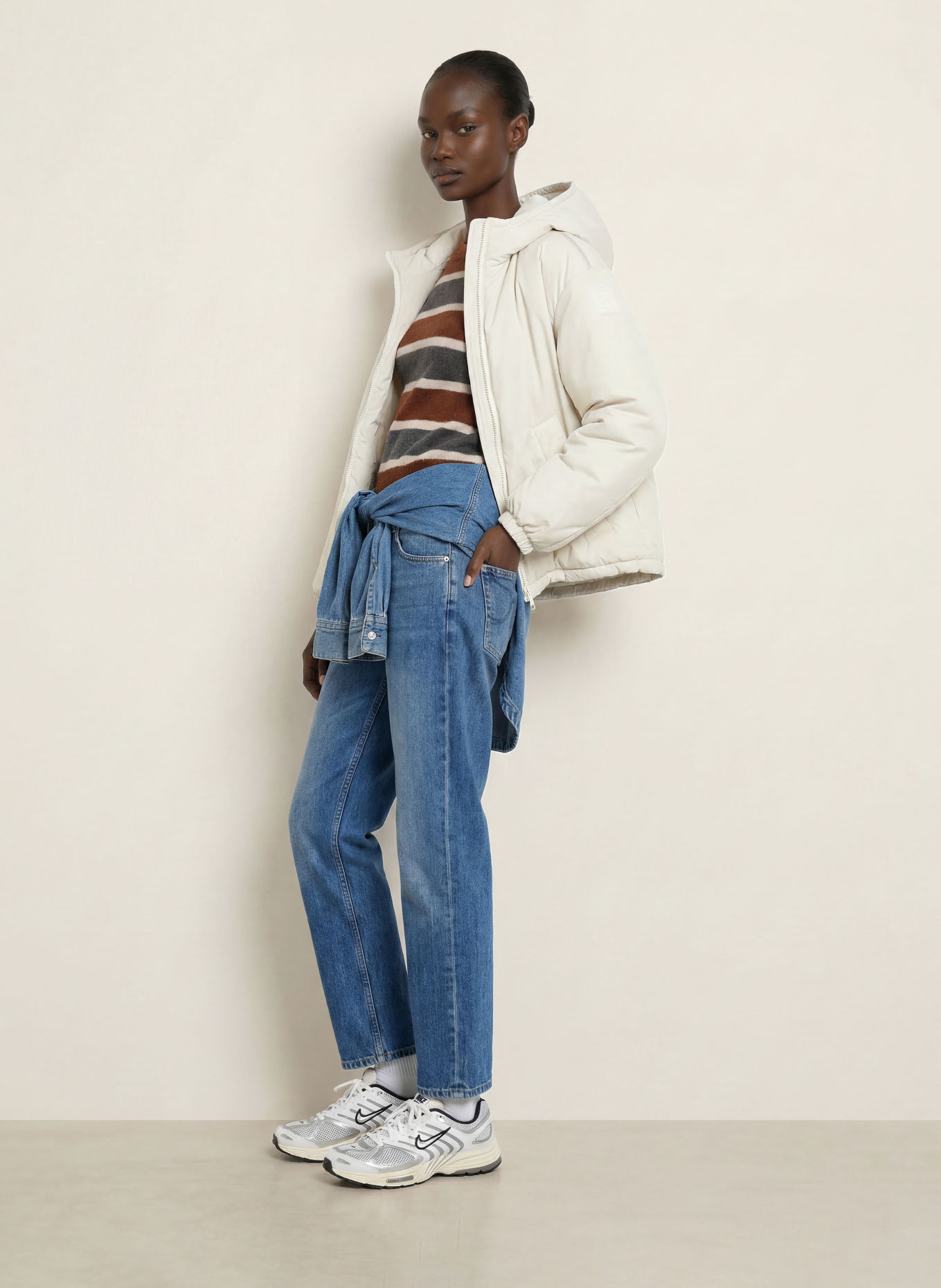 PARAJUMPERS Veste GAFLY: CRÈME