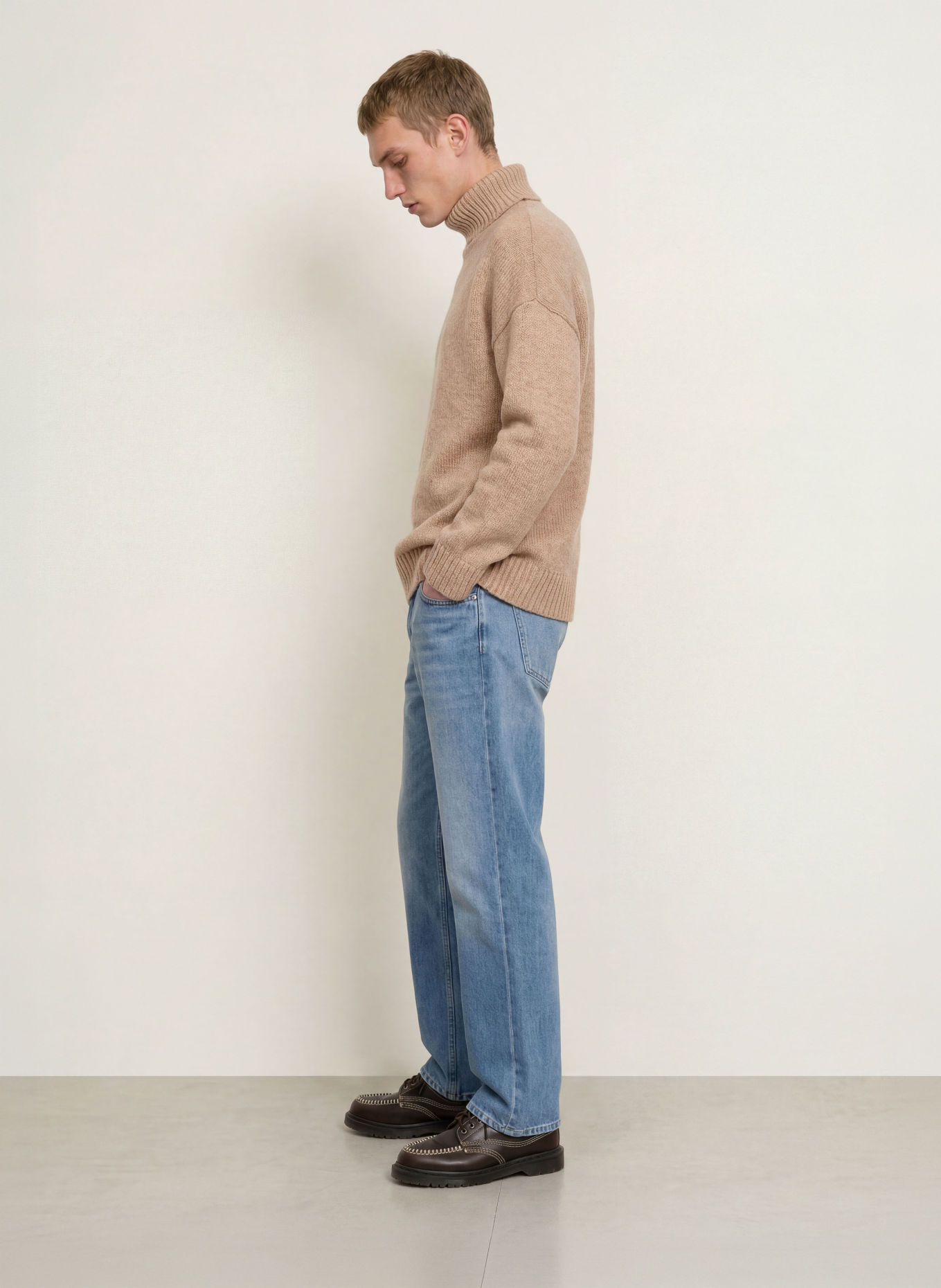 PAUL Polotröja: BEIGE