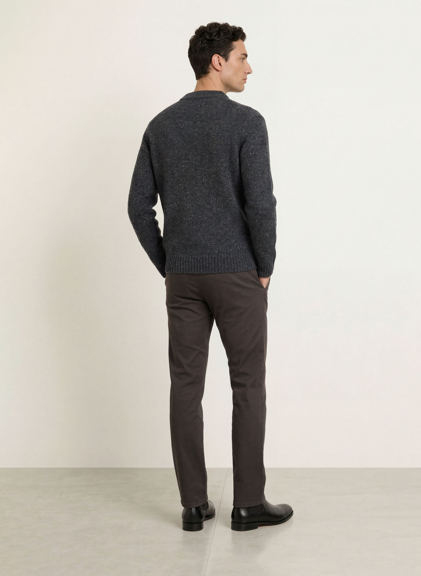 STROKESMAN'S Sweater: DARK GRAY