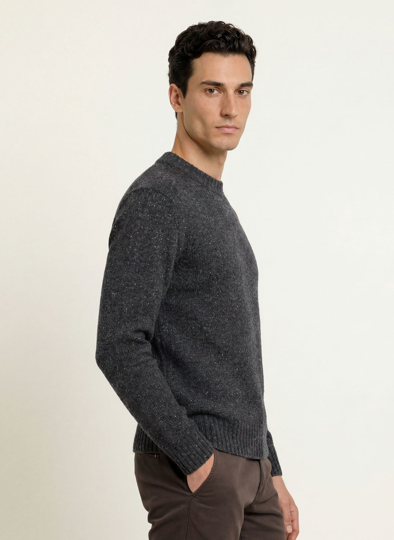 STROKESMAN'S Sweater: DARK GRAY