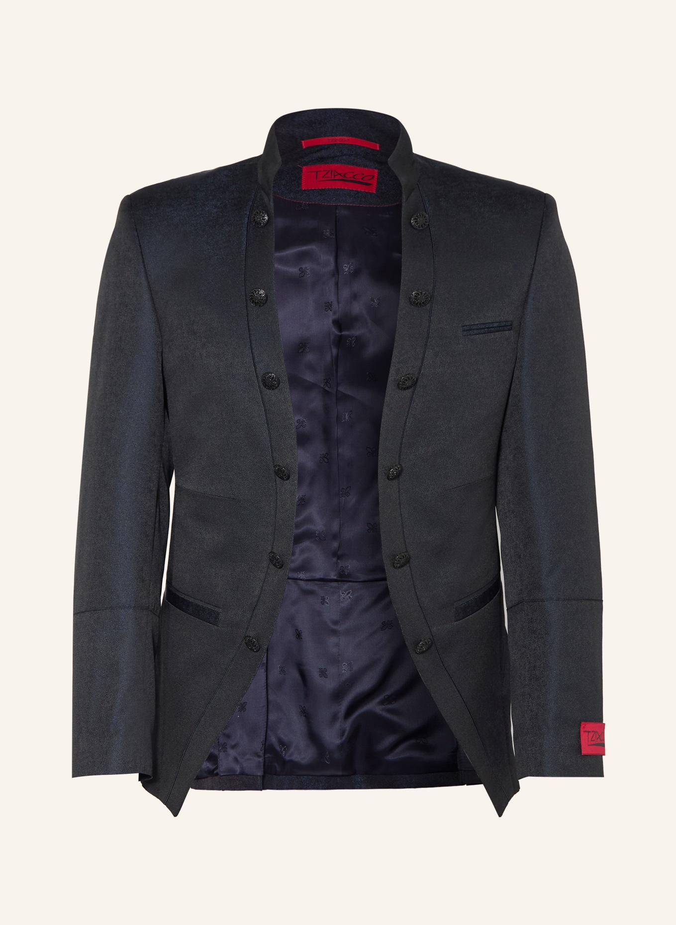 WILVORST Extra Slim Fit Suit Jacket: 030 SCHWARZ