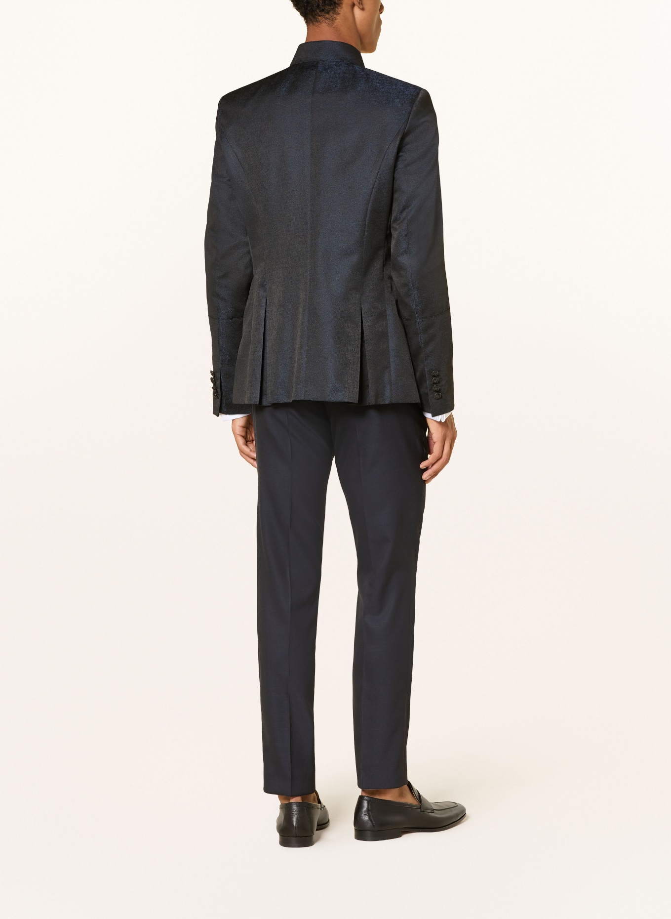 WILVORST Extra Slim Fit Suit Jacket: 030 SCHWARZ