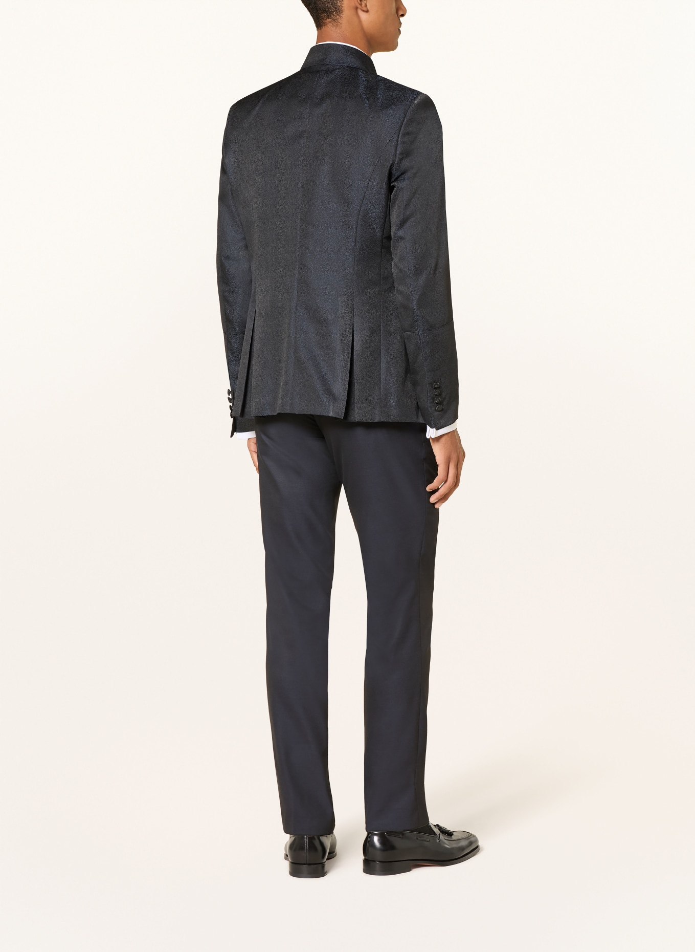 WILVORST Colbert Extra Slim Fit: 030 SCHWARZ