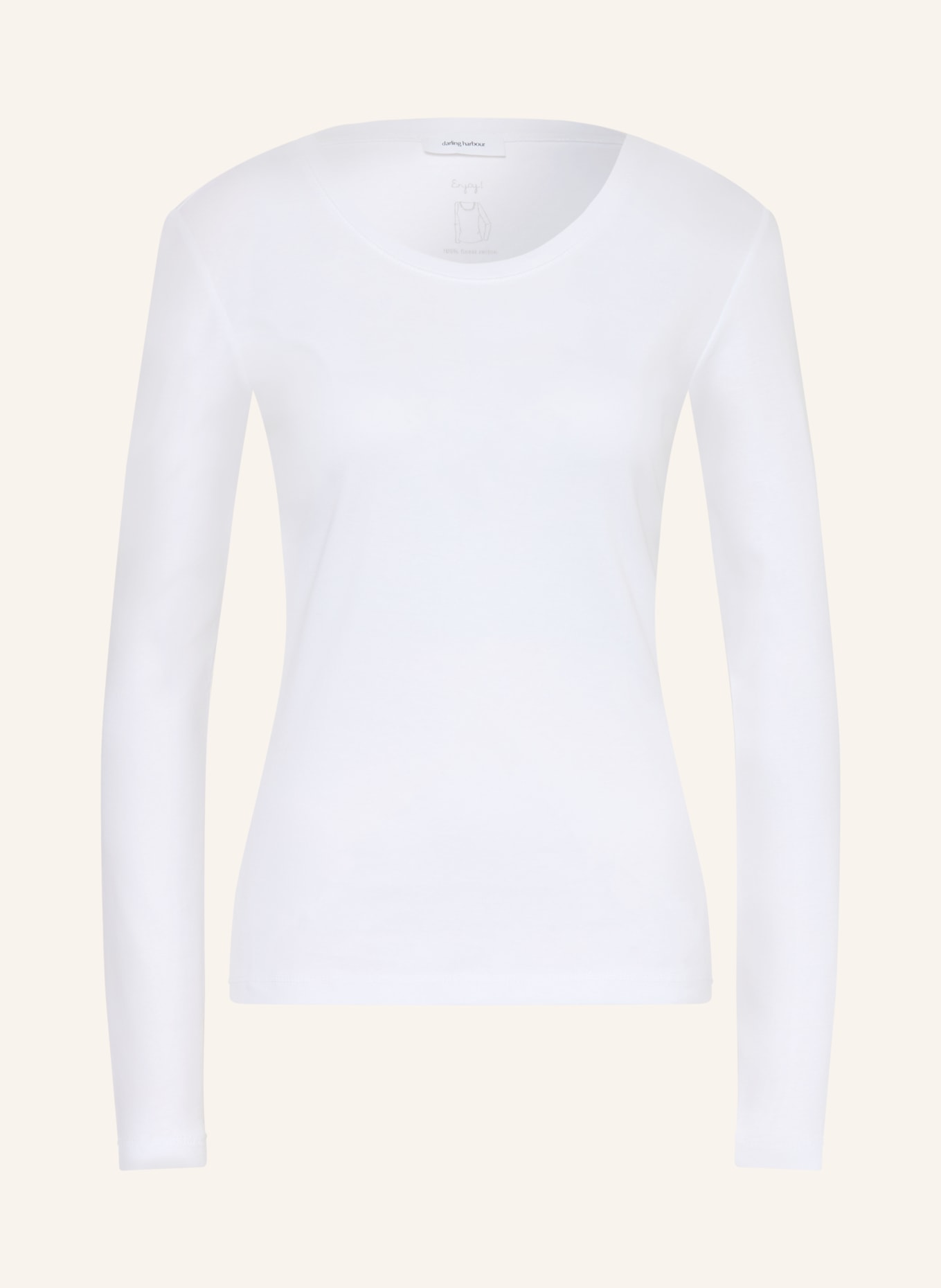 darling harbour Longsleeve: WHITE