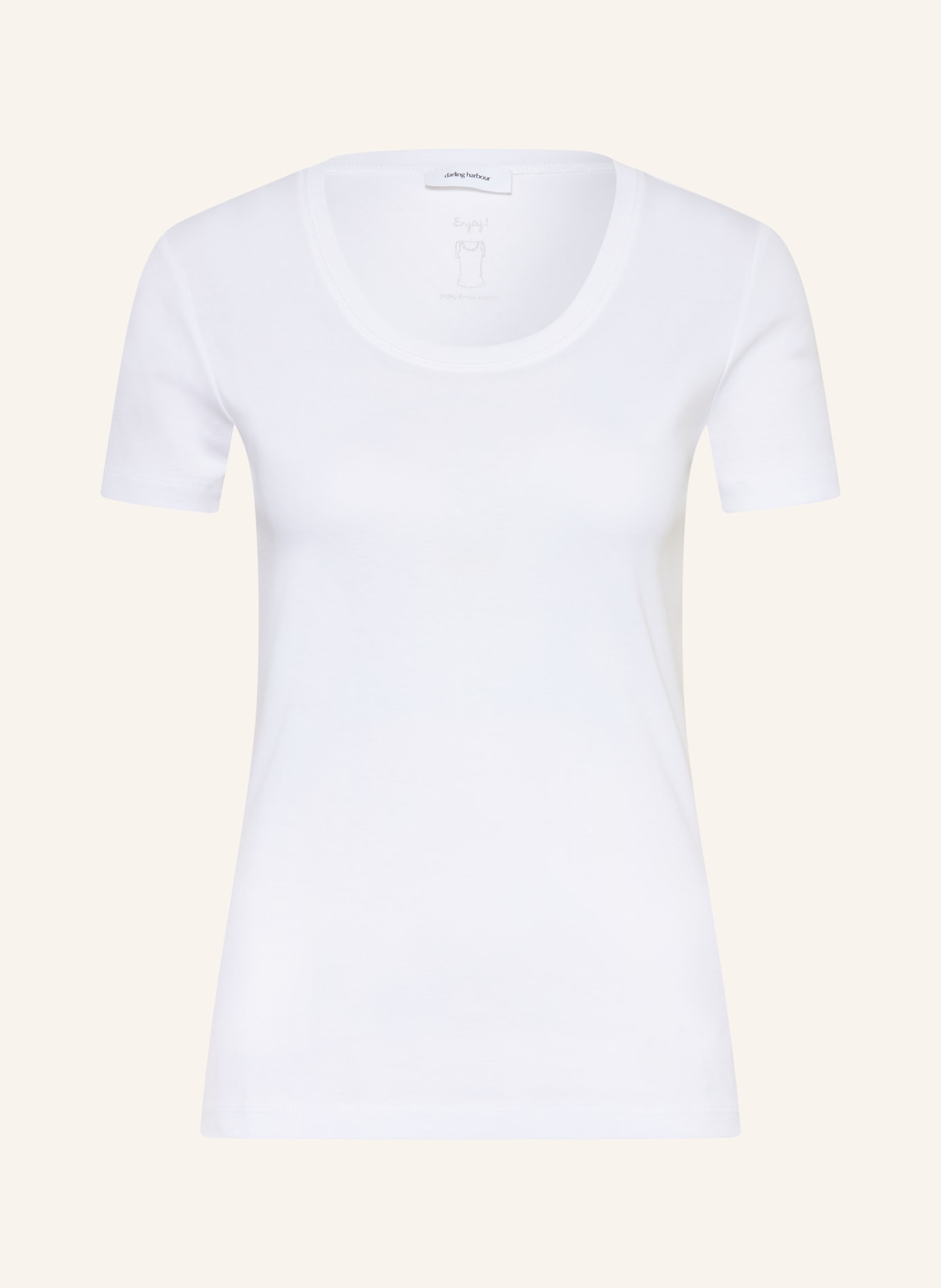 darling harbour T-shirt: WHITE
