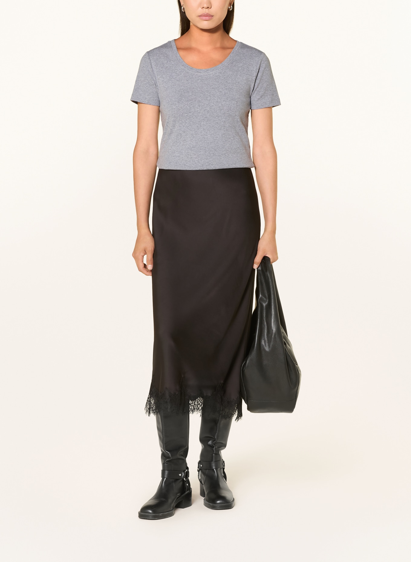 darling harbour T-shirt: GREY MELANGE