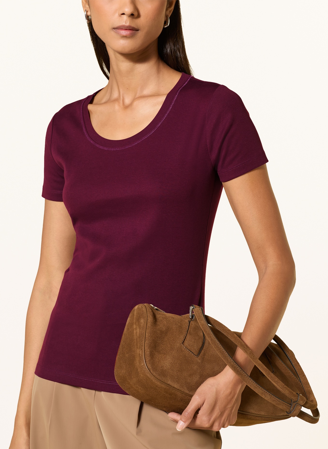 darling harbour T-shirt: BERRY