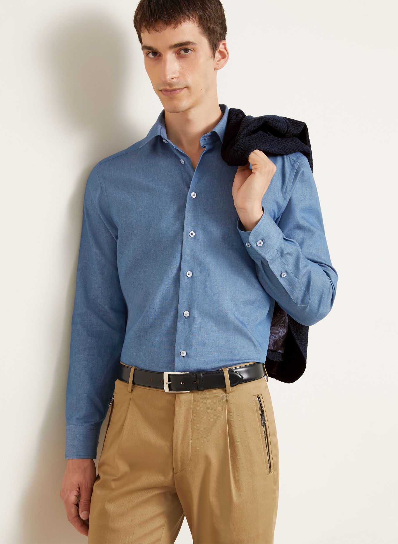 ETRO Regular-Fit Shirt: BLUE