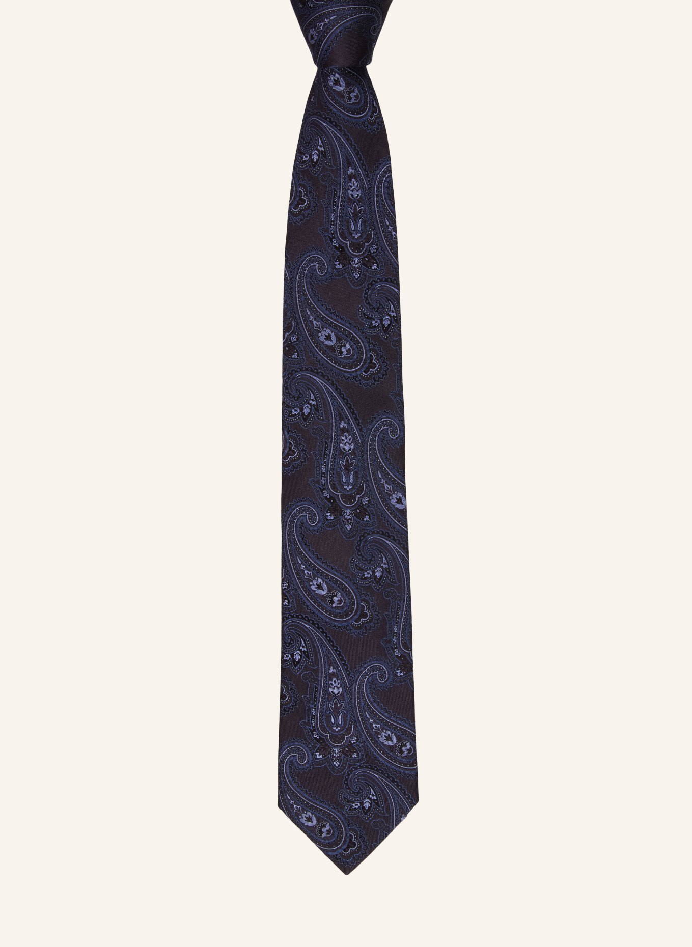 ETRO Tie: DARK BLUE / BLUE GRAY